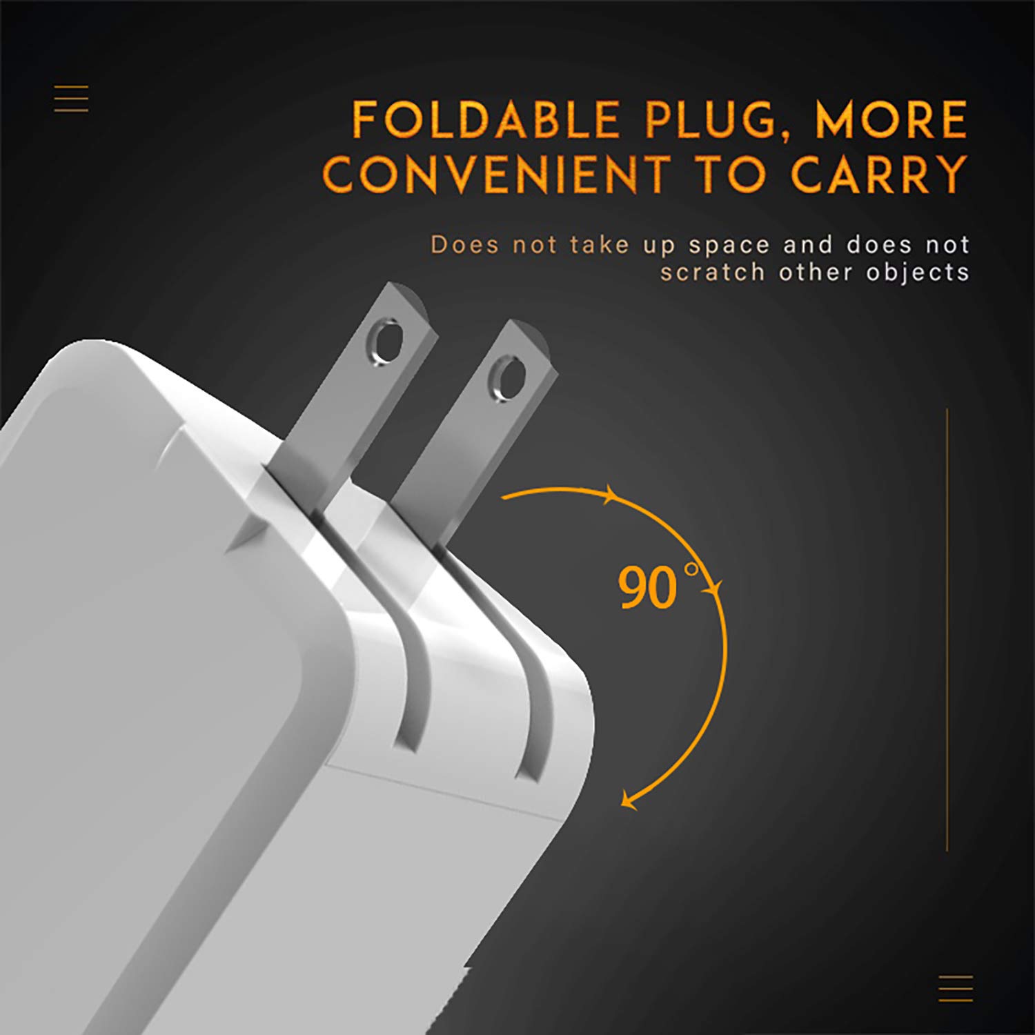 18W USB Type-C PD Fast Charger for iPhone 14 Series, AirPods Pro, iPad Pro, Samsung Galaxy & Google Pixel - Compact Wall Charger Adapter for Home, Office & Travel