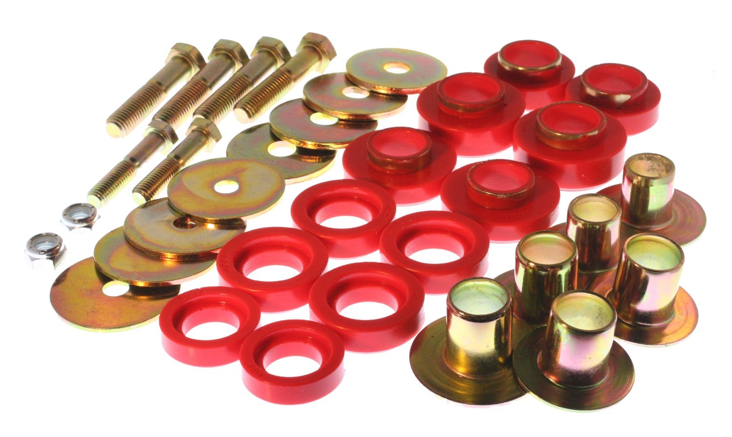 Energy Suspension 3.4142R Performance Frame Mount Set for Chevy Camaro - Improve Ride & Handling for Street Racing & Track Days