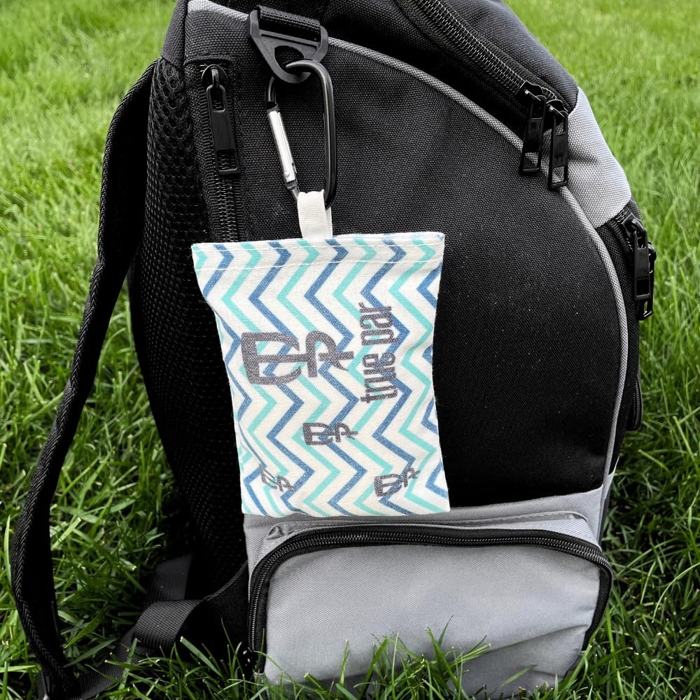 Premium Disc Golf Chalk Bag Set with 2 Extra Chalk Balls | Refillable Grip Enhancer for Disc Golf Players | Durable Grip Bag with Carabiner Clip | Perfect Disc Golf Accessories & Gifts for Outdoor Sports Enthusiasts | Ideal for Tournament Play, Practice Sessions & Outdoor Activities