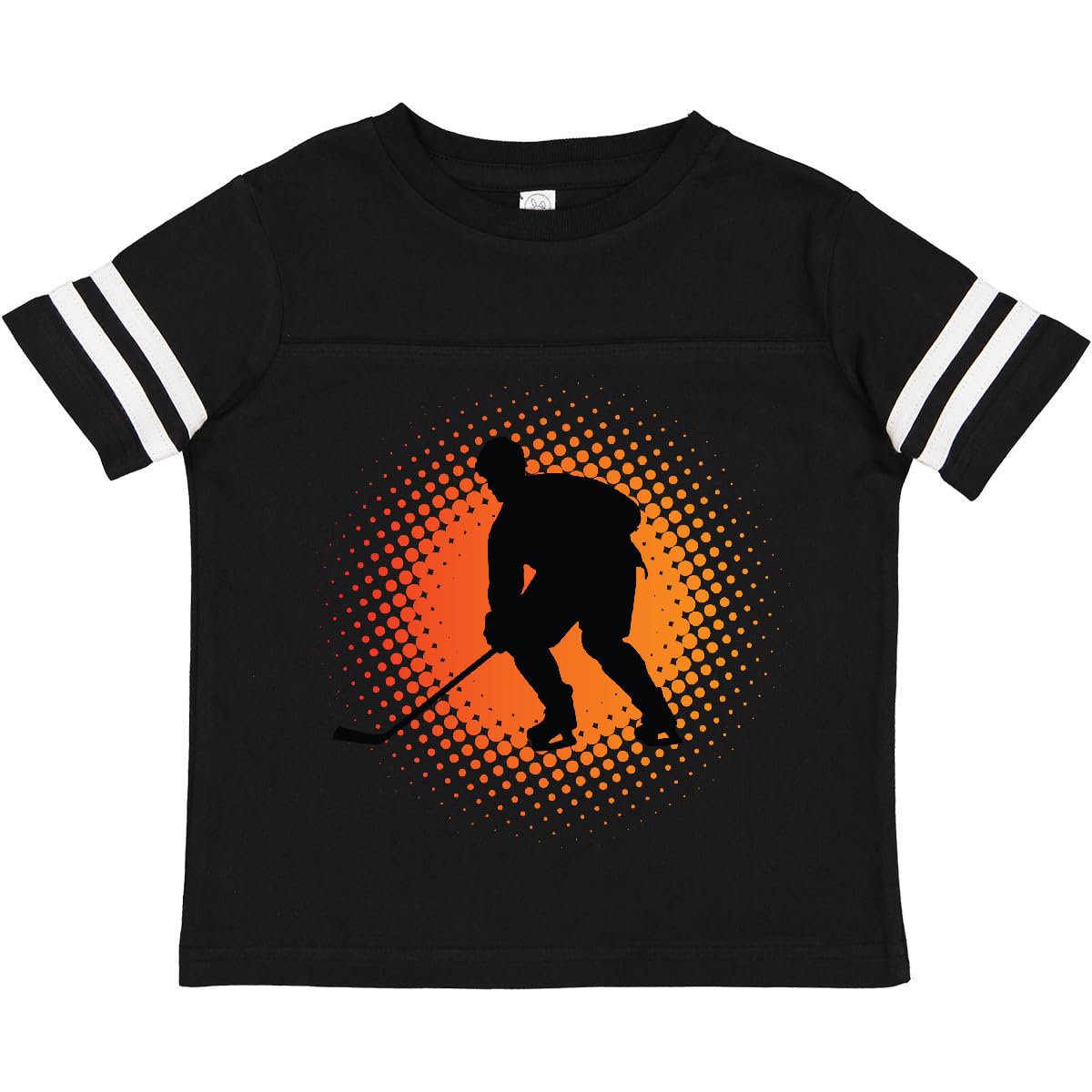 Inktastic Play Hockey Sports Toddler T-Shirt - Cute Hockey Player Graphic Tee for Boys & Girls - Soft Cotton Toddler Shirt for Hockey Fans - Perfect for Game Day, Practice & Playtime