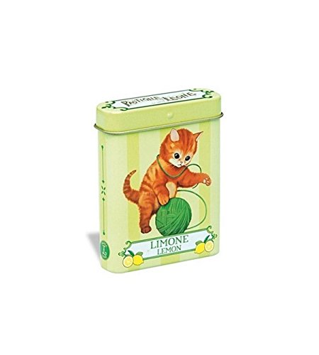 Pastiglie Leone Lemon Pastilles - Soft & Tender Lemon Drops (15g) | Italian Candy for Digestive Comfort & Fresh Breath - Perfect for After Meals, Travel & Office Snacking