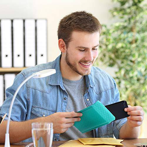 4x8 Bubble Mailer Padded Envelopes - Waterproof & Tear-Resistant Shipping Bags for Ecommerce, Jewelry, Small Items (Teal) - Perfect for Online Sellers, Amazon FBA & eBay Shipping