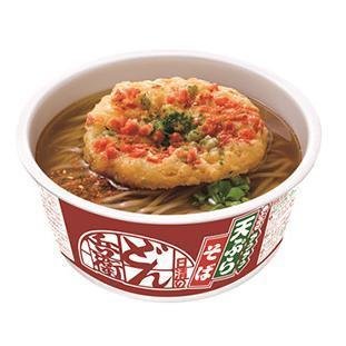 Nissin Donbei Tempura Soba Instant Noodles 100g - Japanese Style Fried Noodle Soup - Quick & Easy Meal for Office Lunch or Late Night Snack