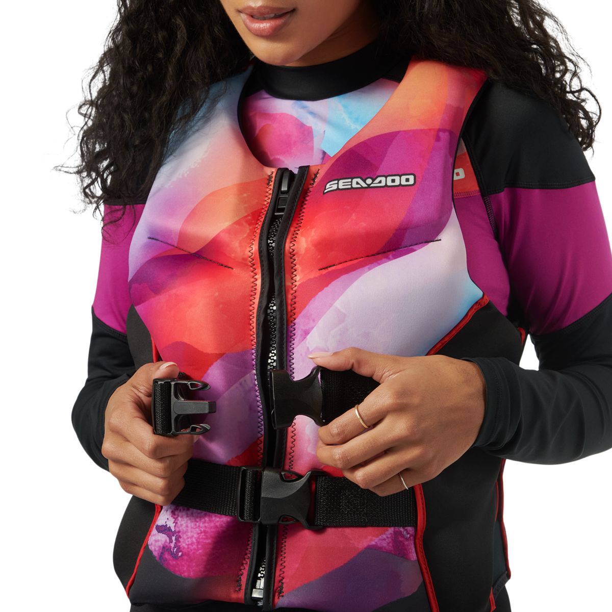 Airflow Sunset Edition PFD Life Jacket - USCG Approved Comfortable Inflatable Life Vest for Boating, Kayaking & Water Sports