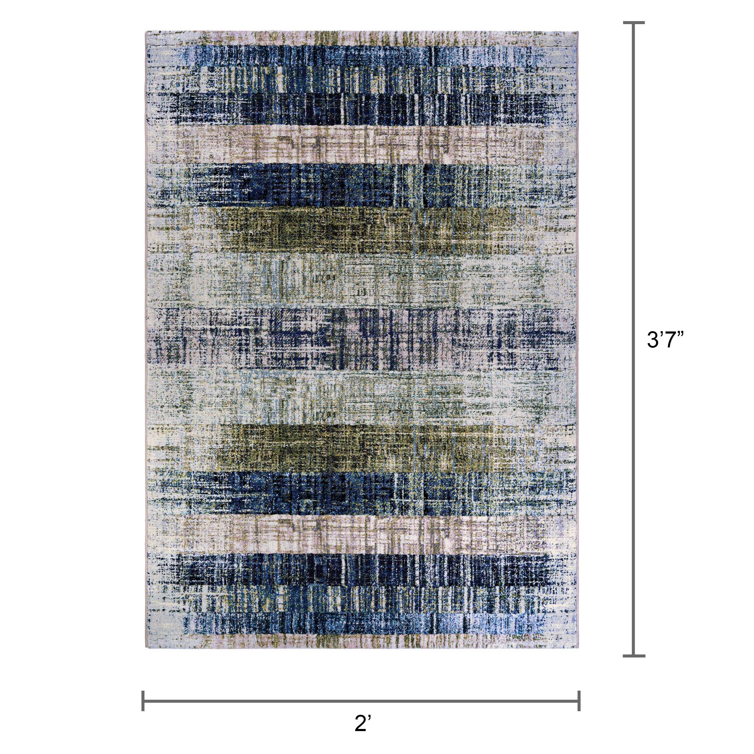Couristan Easton Distress Plank Area Rug 2' x 3'7