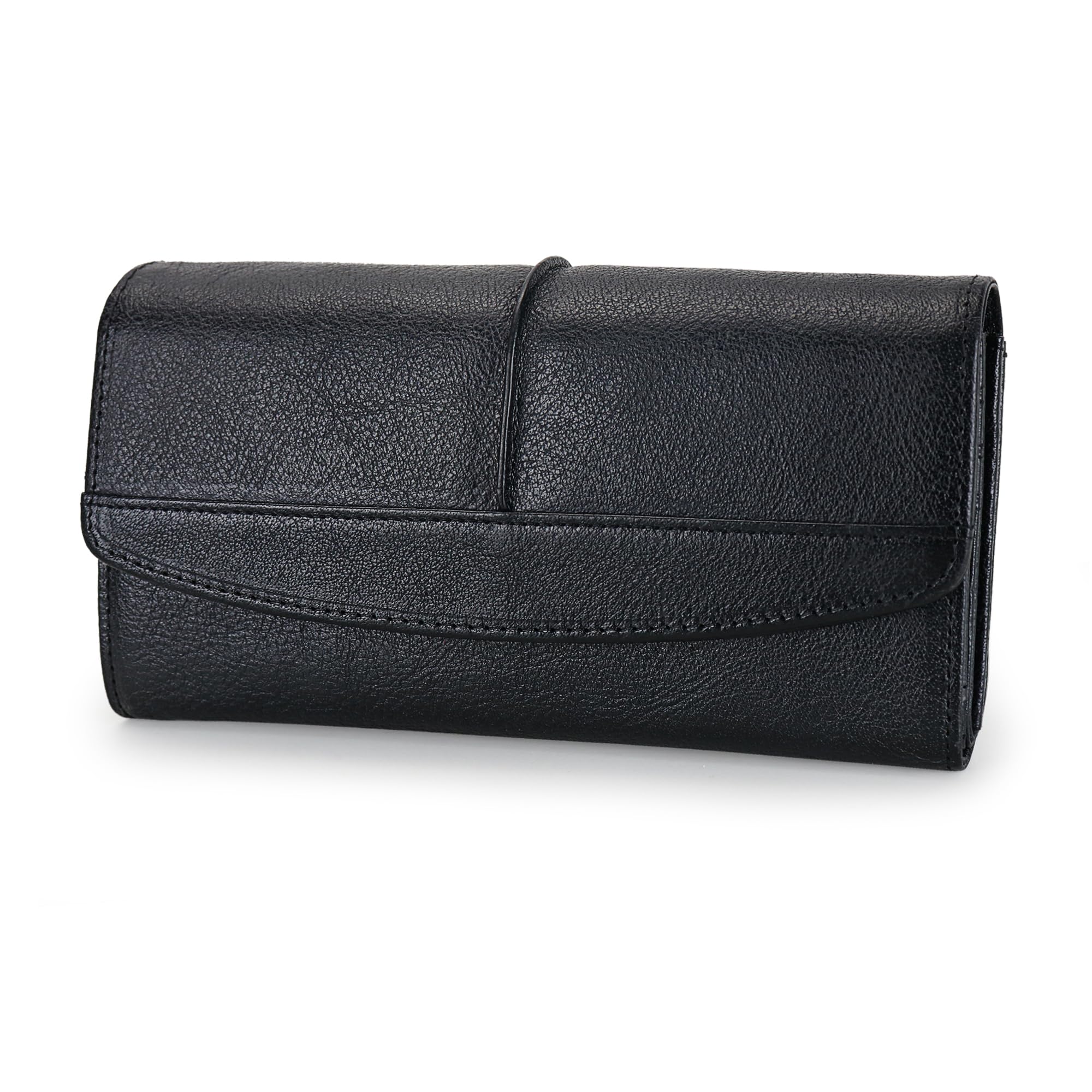 ORIREAL Women's Leather Wallet - Large Capacity RFID Blocking Clutch Purse with Card Organizer for Credit Cards & Cash | Perfect for Travel, Shopping, and Everyday Use