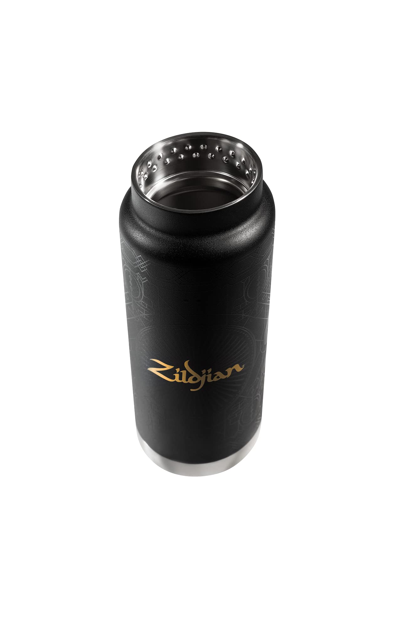 Zildjian ZDW00132 Premium Stainless Steel Water Bottle - 20oz Insulated, Leak-Proof, BPA-Free - Perfect for Gym, Hiking, Travel & Everyday Hydration
