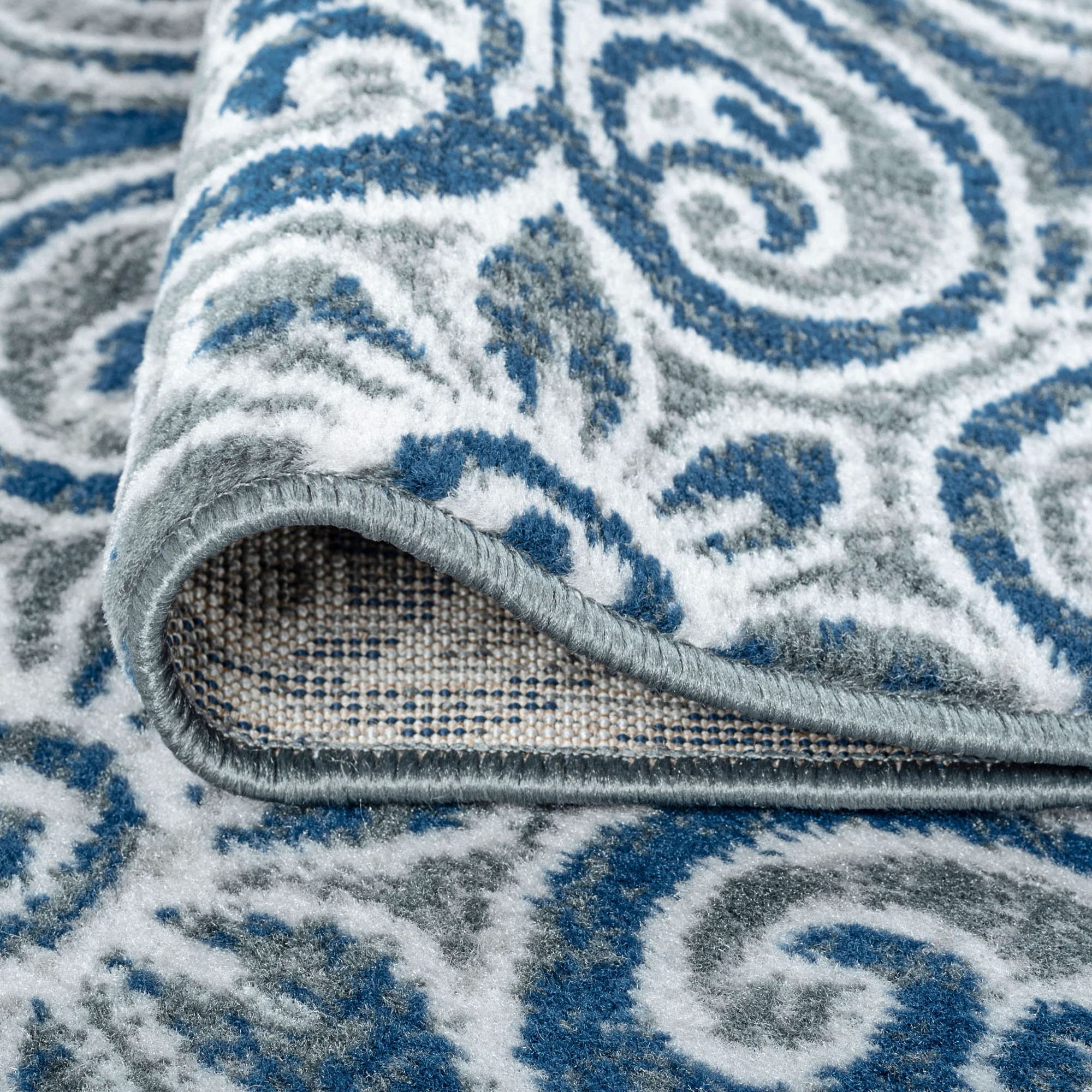 Modern Large 8x10 Area Rug - Soft Contemporary Carpet for Living Room, Bedroom, Dining Room & Kitchen - Non-Slip Indoor Floor Mat - Perfect for Home Decor, Entryway & High Traffic Areas - Alfombras Modernas para Sala