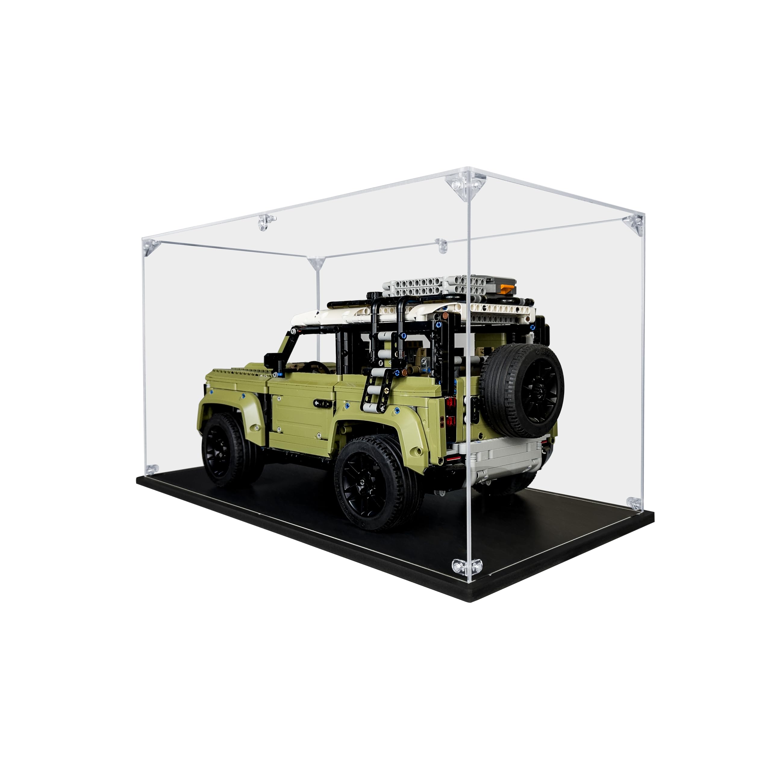 Acrylic Display Case for Lego Defender #42110 - Dustproof Showcase for Lego Sets (Case Only, Lego Not Included) - Perfect for Home Decoration & Collectible Protection