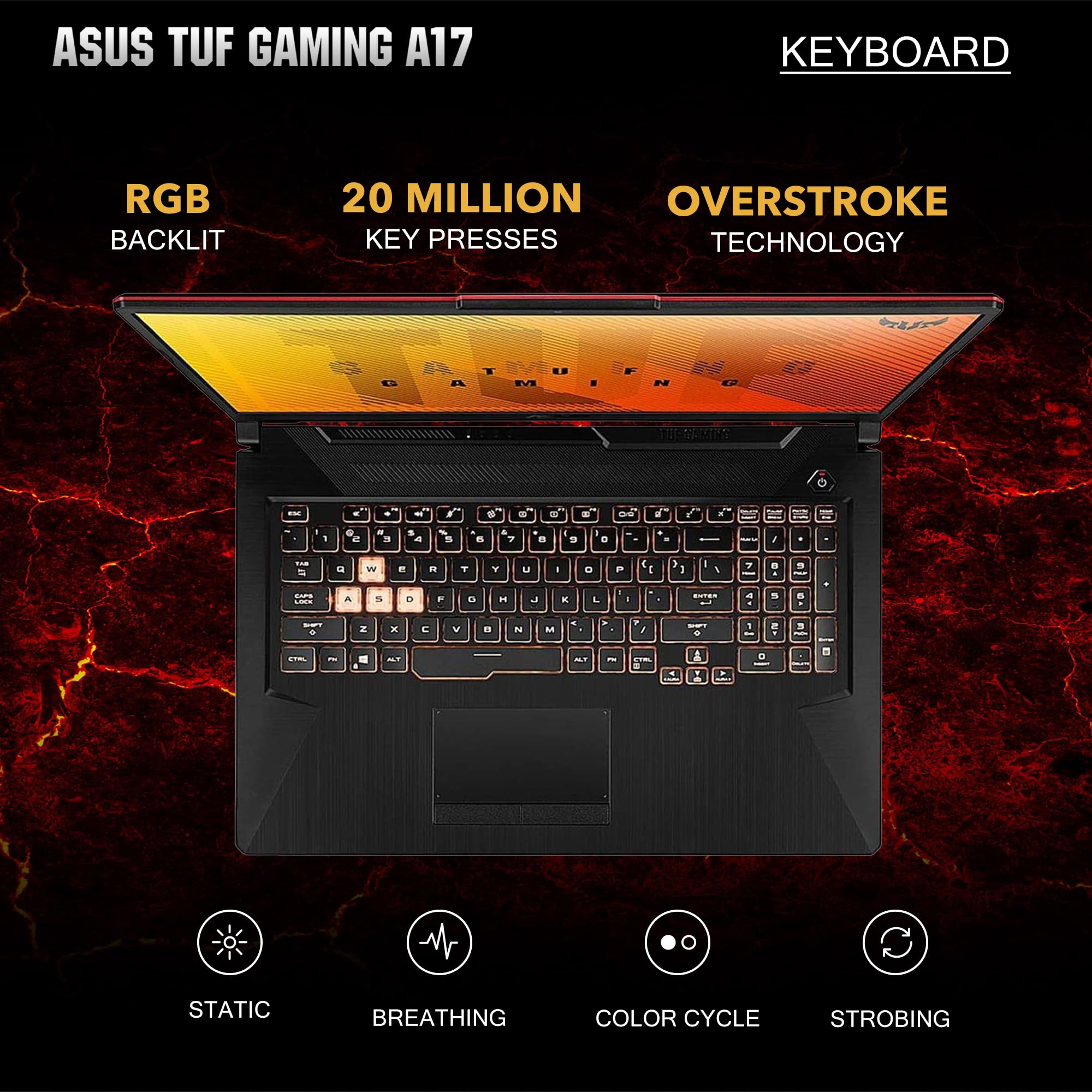 Asus TUF A17 Gaming Laptop 17.3