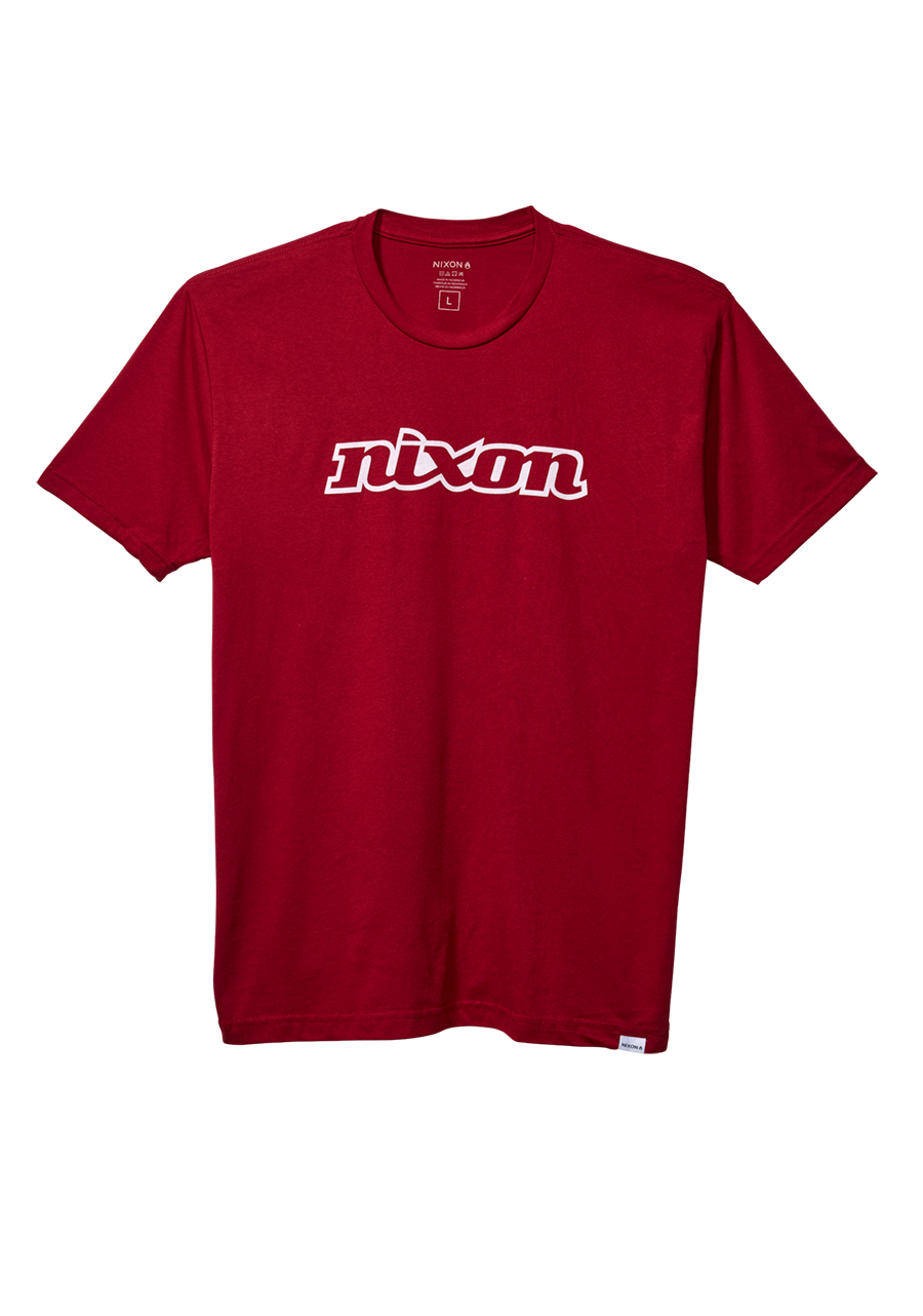 OG Script Eco Repreve® Recycled T-Shirt - Cardinal Red & White - Sustainable Comfort for Casual Wear & Outdoor Activities