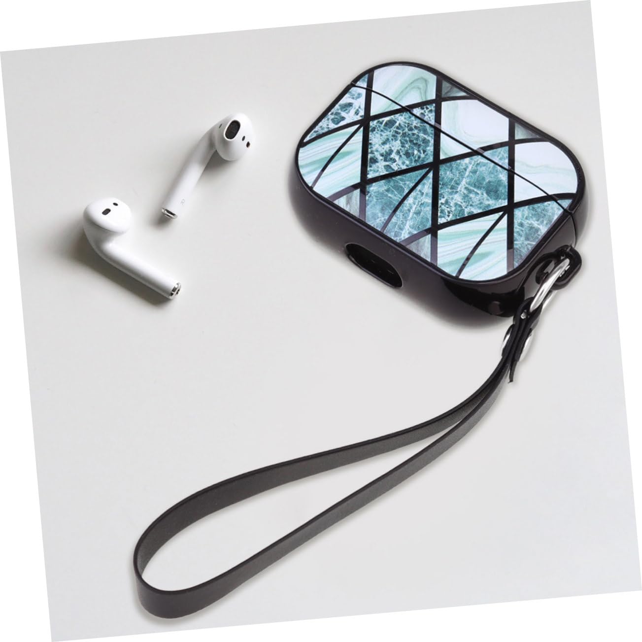 ETHZZLE Premium Headphone Skin - 1PC Protective Case for Earbuds, Simple Electroplated Headphone Cover - Perfect for Gym, Travel & Daily Use