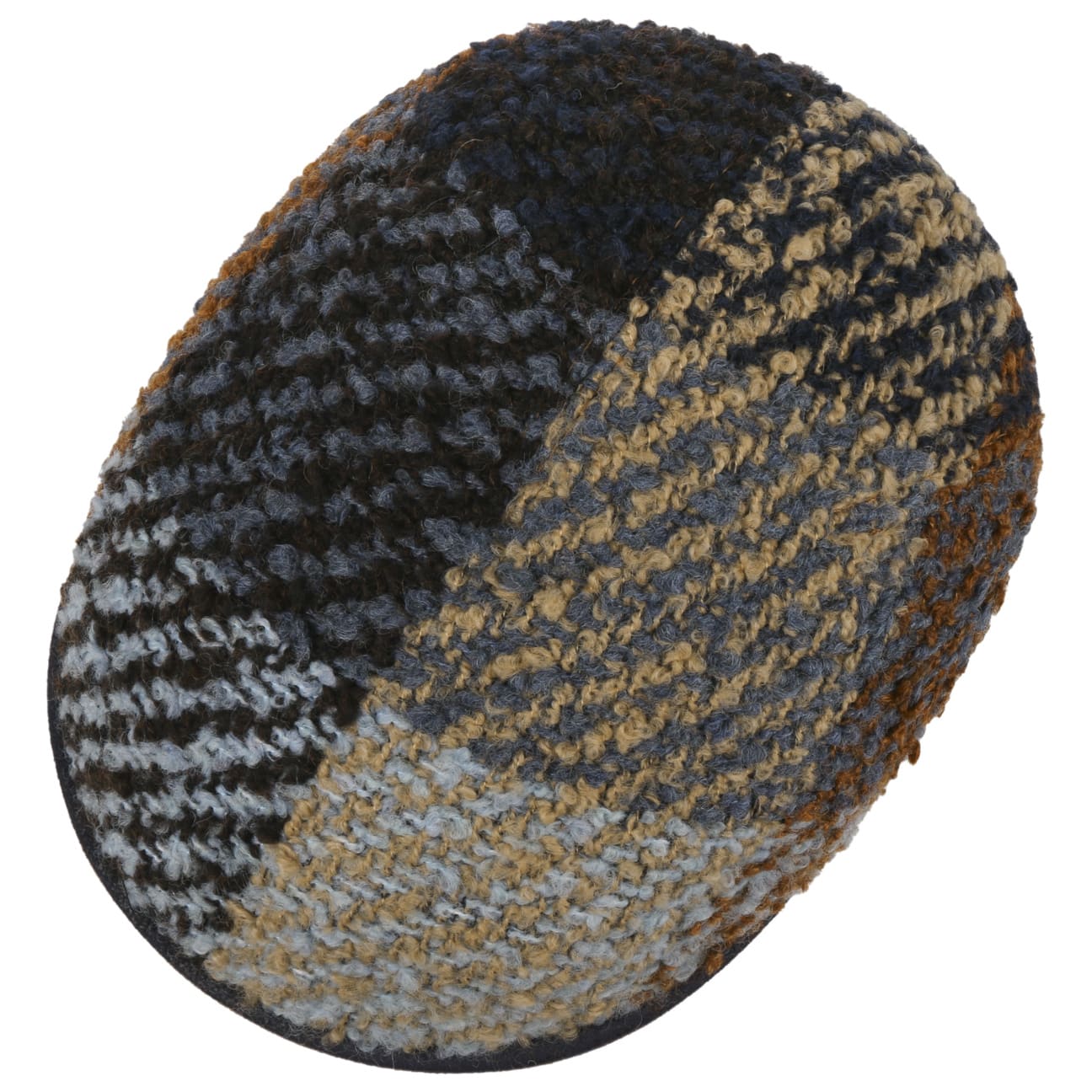 Lierys Milano Boucle Flat Cap for Women - Stylish Wool Beret Hat for Fall & Winter Fashion - Perfect for Casual Outfits, Travel, and Outdoor Activities