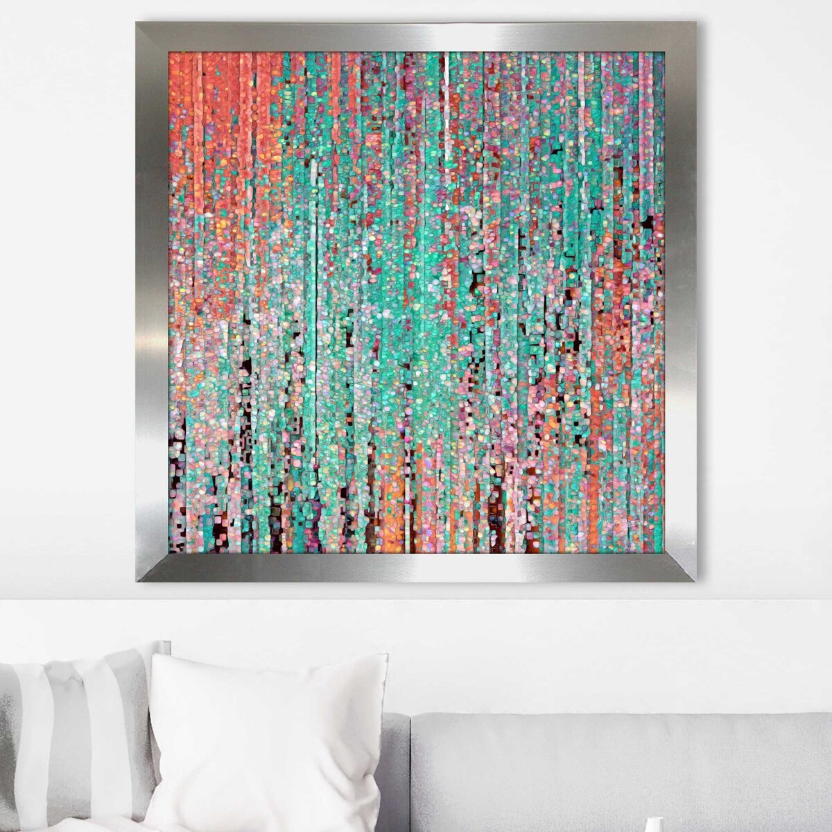 2 Corinthians 5:17 'A New Creation' by Mark Lawrence - Inspirational Bible Verse Acrylic Print - Perfect for Home Decor, Church Gifts & Christian Wall Art