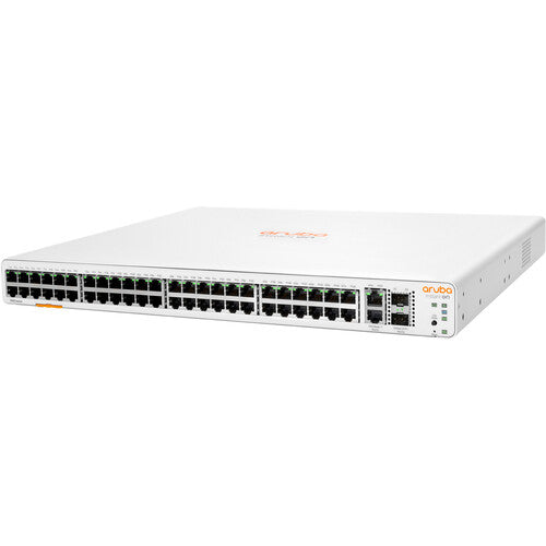 Aruba Instant On 1960 JL808A#ABA 48-Port Gigabit Managed Network Switch with 2 SFP+ Ports - High-Speed Business Networking for Offices, Data Centers & Smart Buildings