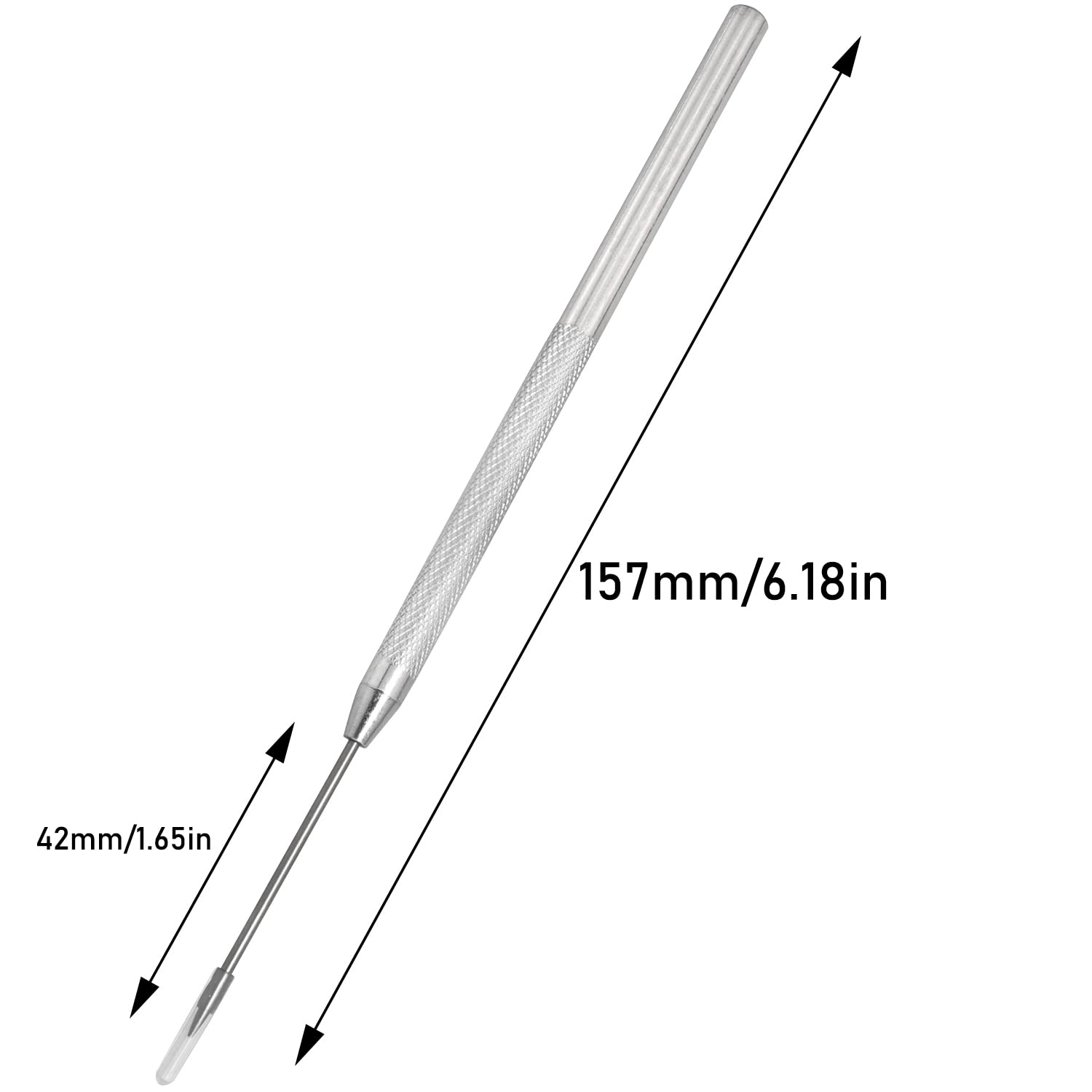 LUORNG 7-Pin Clay Needle Tool - Professional Feather Wire Texture & Detail Tool for Fondant, Pottery, and Sculpting - Perfect for Cake Decorating, Ceramic Art, and DIY Crafts