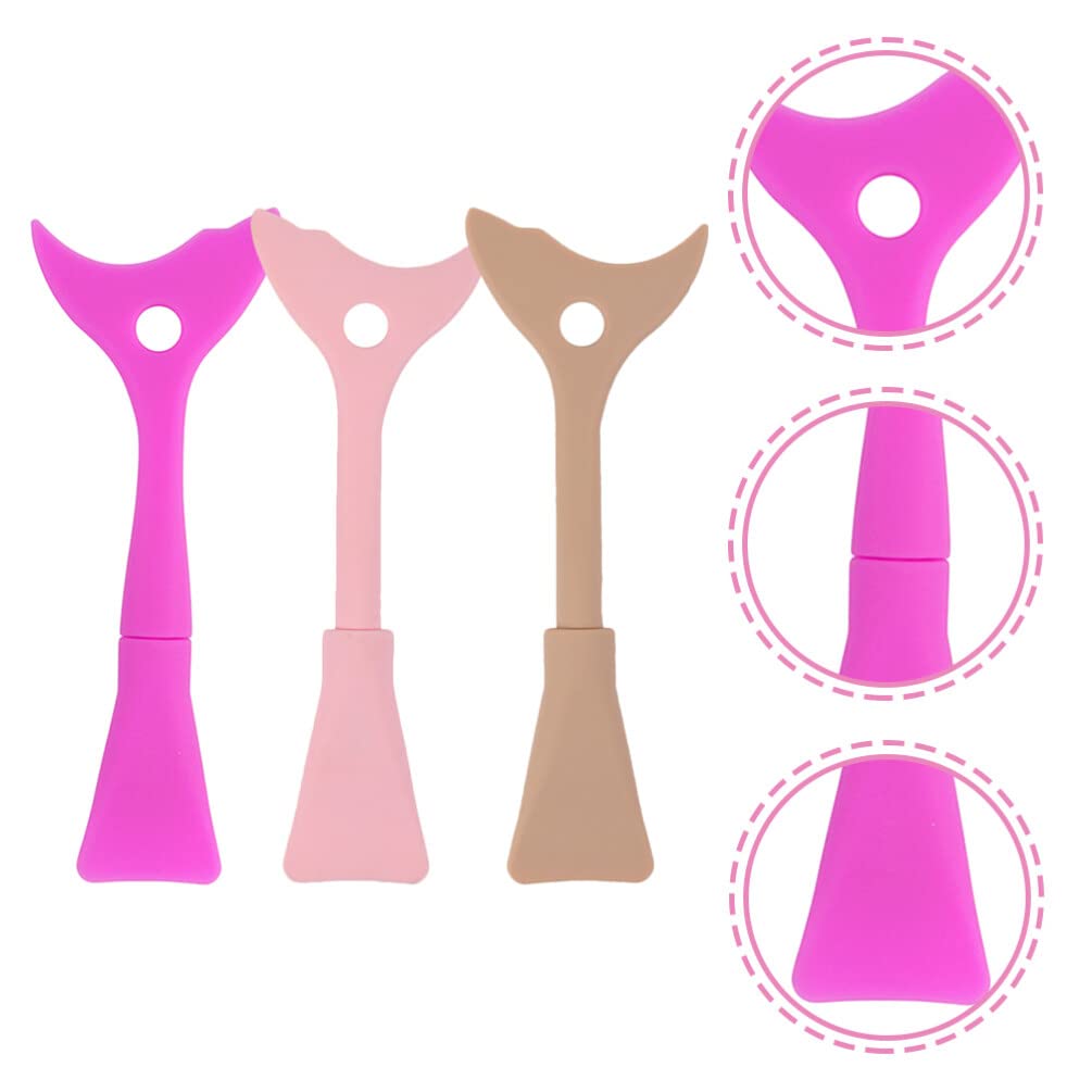 FRCOLOR Eyeliner Stencil Set - 3pcs Reusable Silicone Eyelash & Eyeshadow Applicator Guard Tool for Perfect Eye Makeup | Ideal for Beginners, Professionals & Daily Beauty Routine