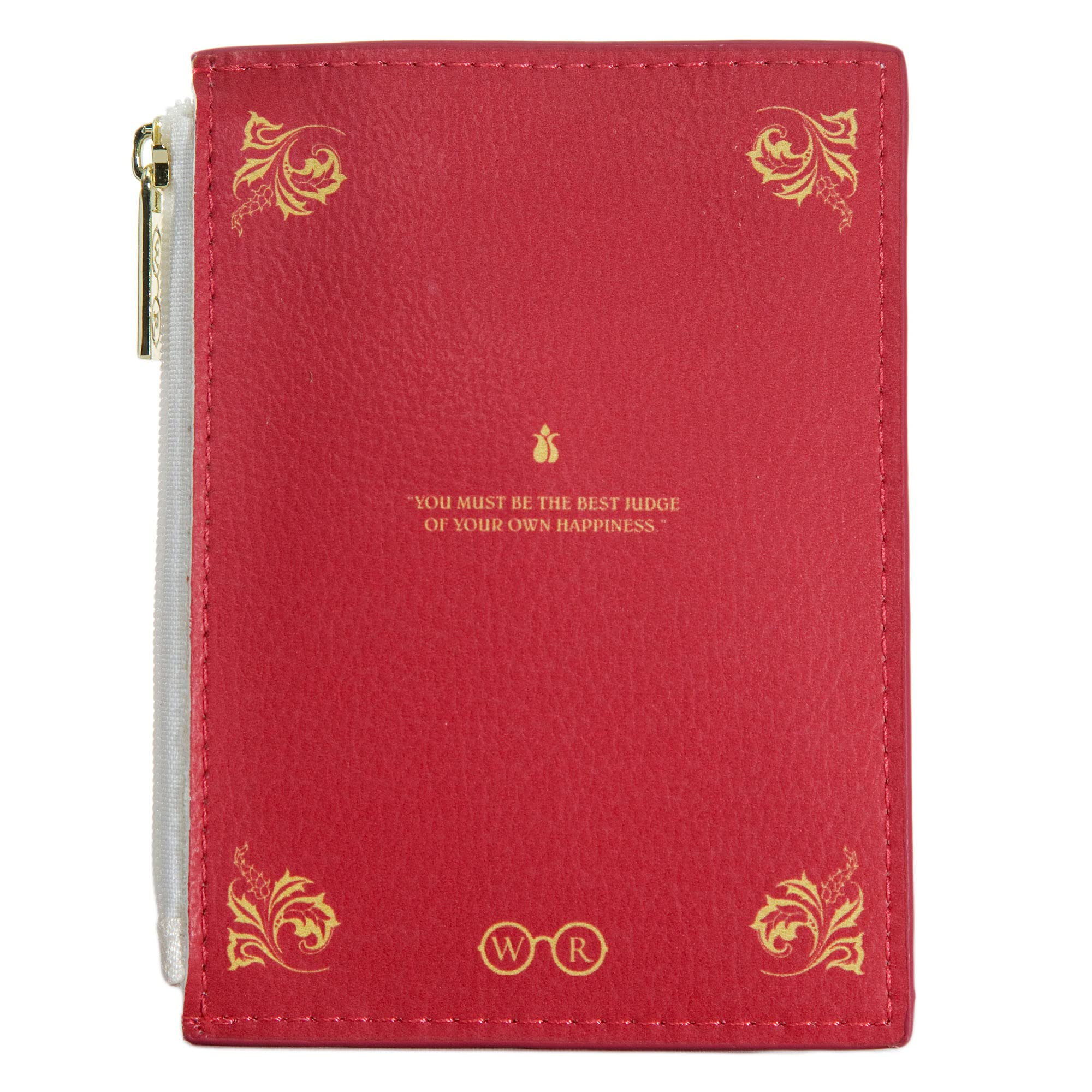 Book Themed Coin Purse for Book Lovers - Perfect Literary Gift for Book Club Members, Readers, Authors & Bookworms - Women's Wallet with Book Design by Well Read - Great for Book Fairs, Reading Events & Novelty Gift Giving