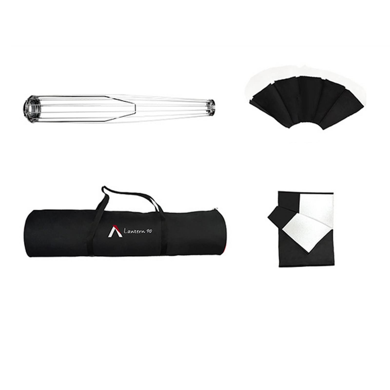Aputure 90cm Softbox with Hook-and-Loop Skirt - Bowens Mount Compatible with 300X, 300D II, Amaran 200X, 200D, 60X, 60D - Perfect for Studio Photography, Portrait Lighting, and Video Production