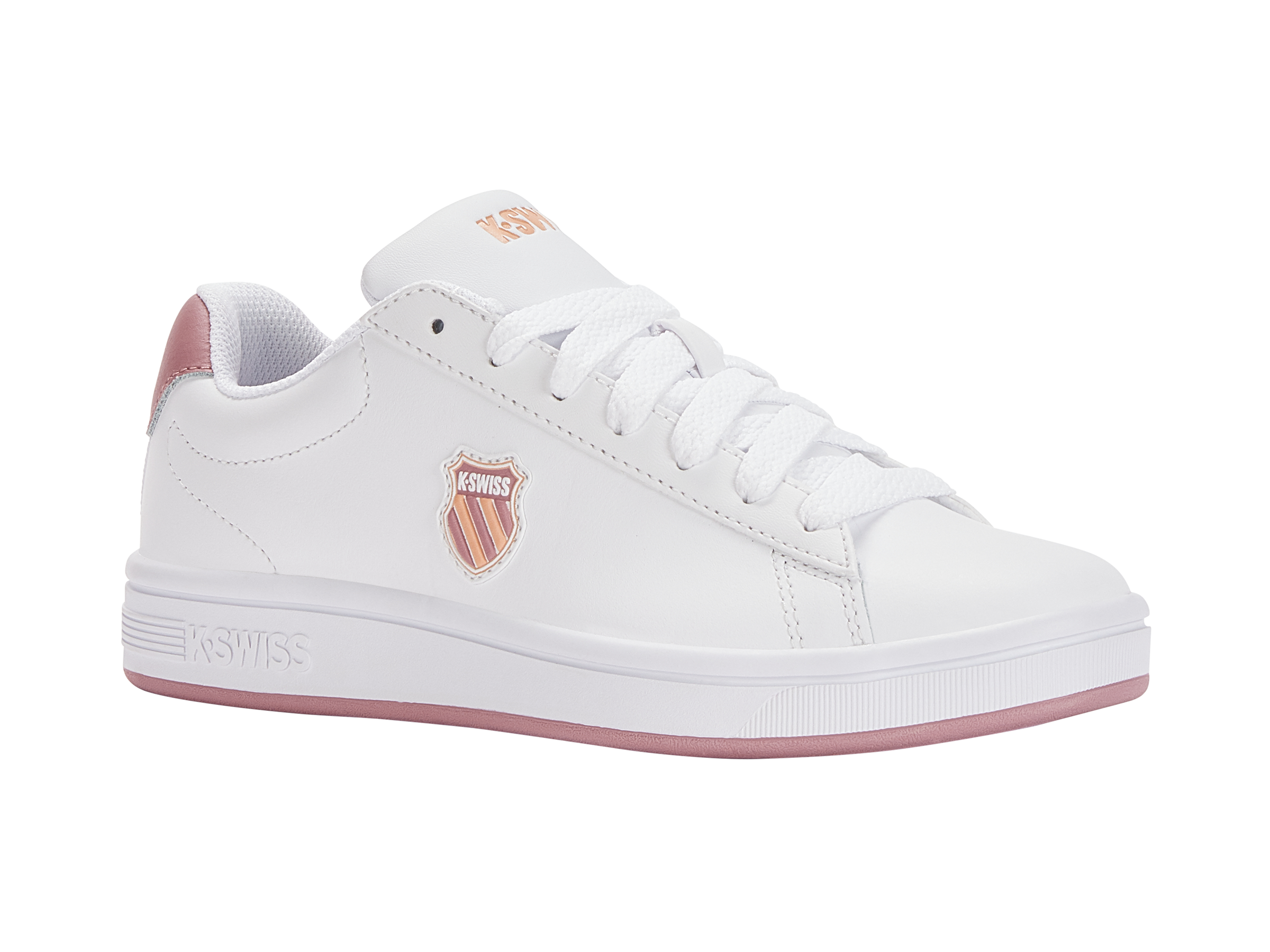 Nike Court Shield Tennis Shoes for Women - White/Foxglove/Almost Apricot | Comfortable Athletic Sneakers for Tennis, Running & Casual Wear
