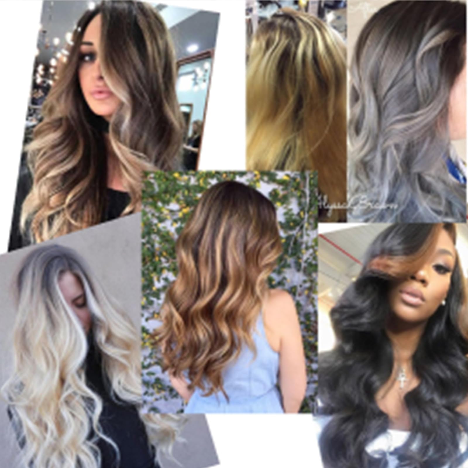 20 Inch Clip-in Synthetic Hair Extensions - 6PCS Long Wavy Curly Hairpieces for Women | Soft & Thick Removable Hair Extensions for Daily Styling, Parties & Special Occasions