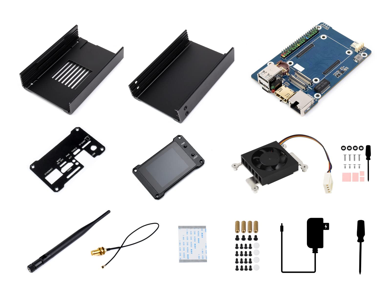 Best Raspberry Pi Compute Module 4 Compatible NAS - Mini Personal Network Storage Server for Home & Office | All-in-One Network Attached Storage Solution (CM4 Not Included) | Perfect for Media Streaming, File Backup & Remote Access