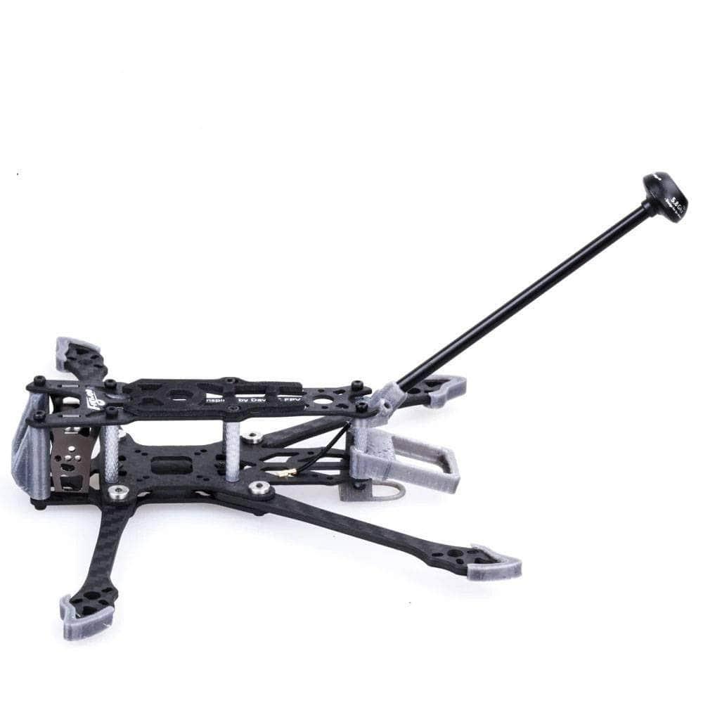 Flywoo Explorer LR HD 4 Frame Kit V2 with Atomic LHCP Antenna - Lightweight FPV Drone Frame for Long Range HD Video Transmission - Perfect for Aerial Photography, Cinematic Shots, and FPV Racing
