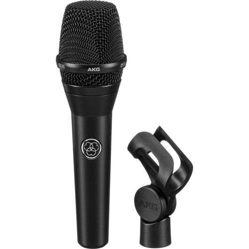 AKG C636 Master Reference Condenser Vocal Microphone - Professional Studio Recording Mic for Singers & Podcasters (Matte Black) | Ideal for Home Studios, Voice Overs & Live Performances