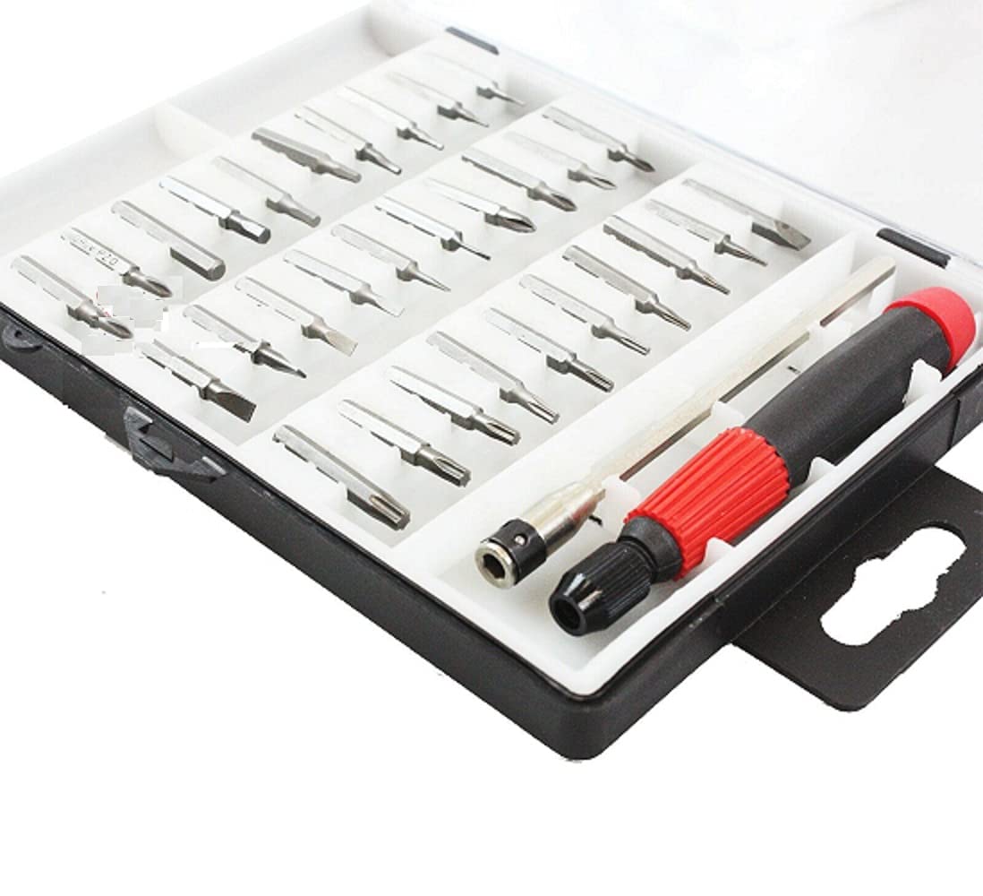 30-Piece Micro Precision Torx & Screwdriver Tool Set with Case - Professional Screwdriver Kit for Electronics, Watches, and Small Appliances Repair - Perfect for DIY, Jewelry Making, and Home Maintenance