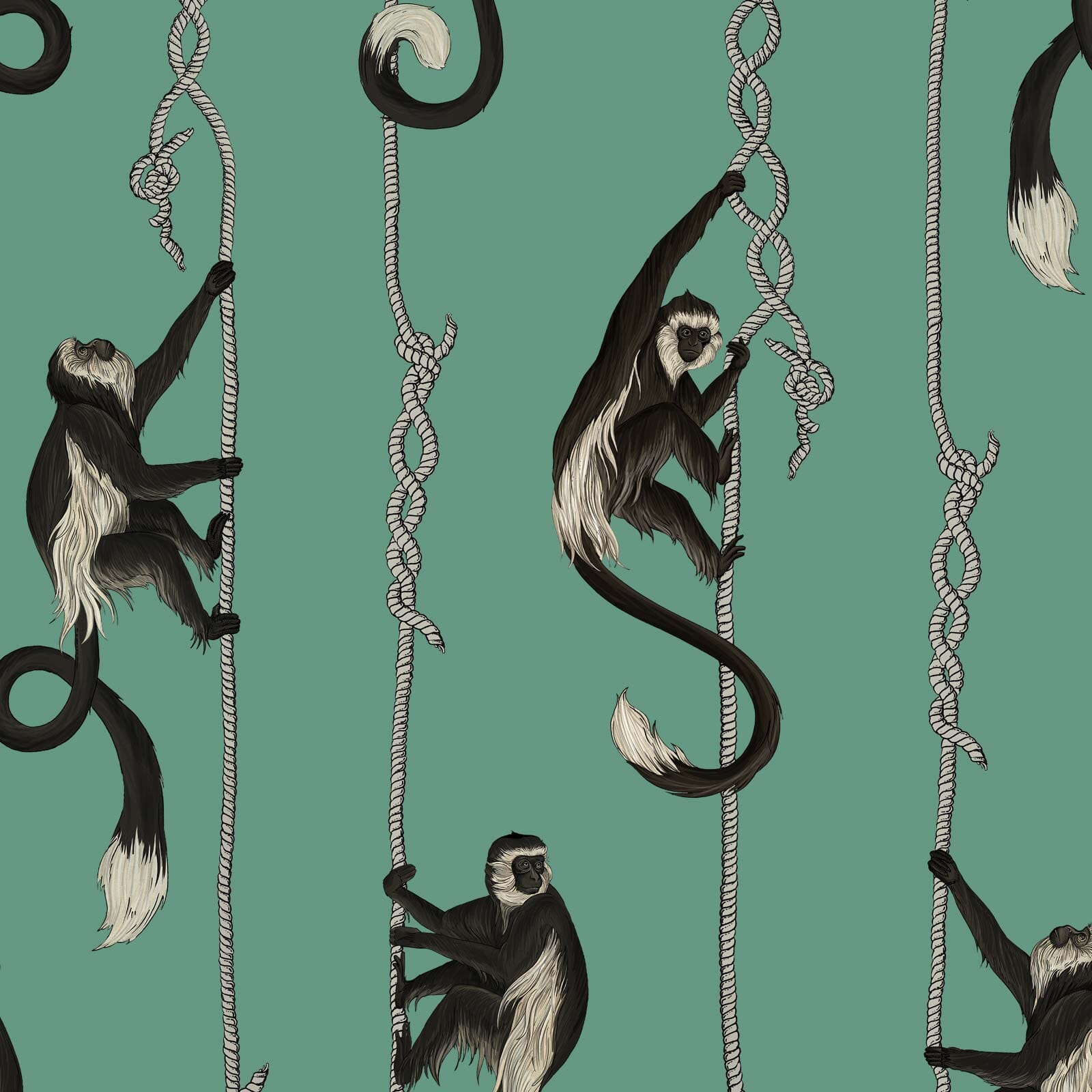 TROOP Parakeet Green Wallpaper Sample - Peel & Stick Removable Wallpaper for Bedroom, Living Room, and Nursery Decor