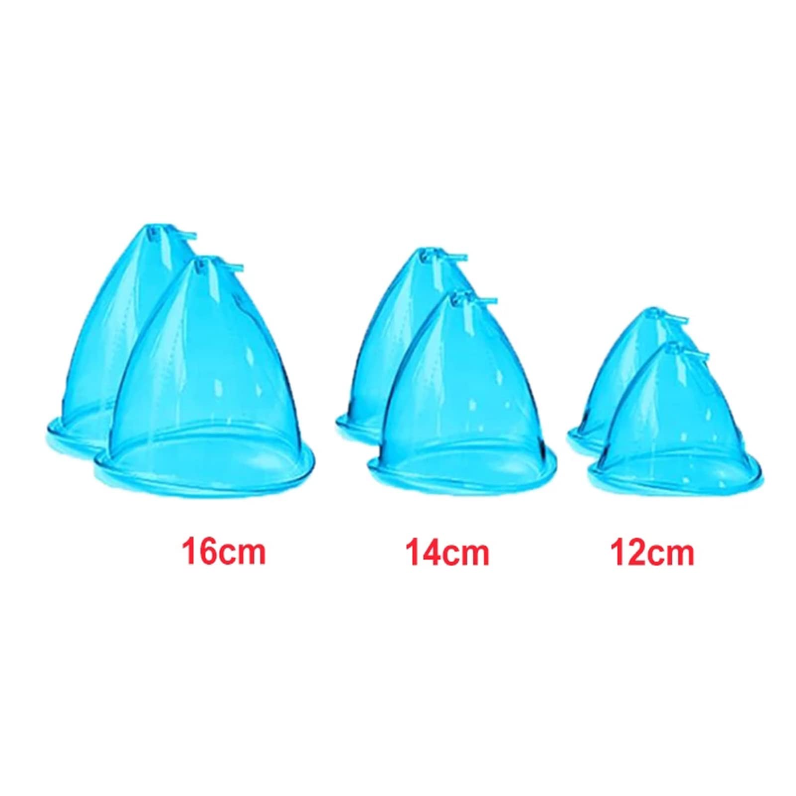 XJZHANG Electric Vacuum Butt Lifting Machine - Manual Massage Cups for Body Contouring & Breast Enhancement - Vacuum Therapy for Cellulite Reduction & Skin Tightening (Blue) - Perfect for Home Spa, Postpartum Recovery & Body Shaping Treatments