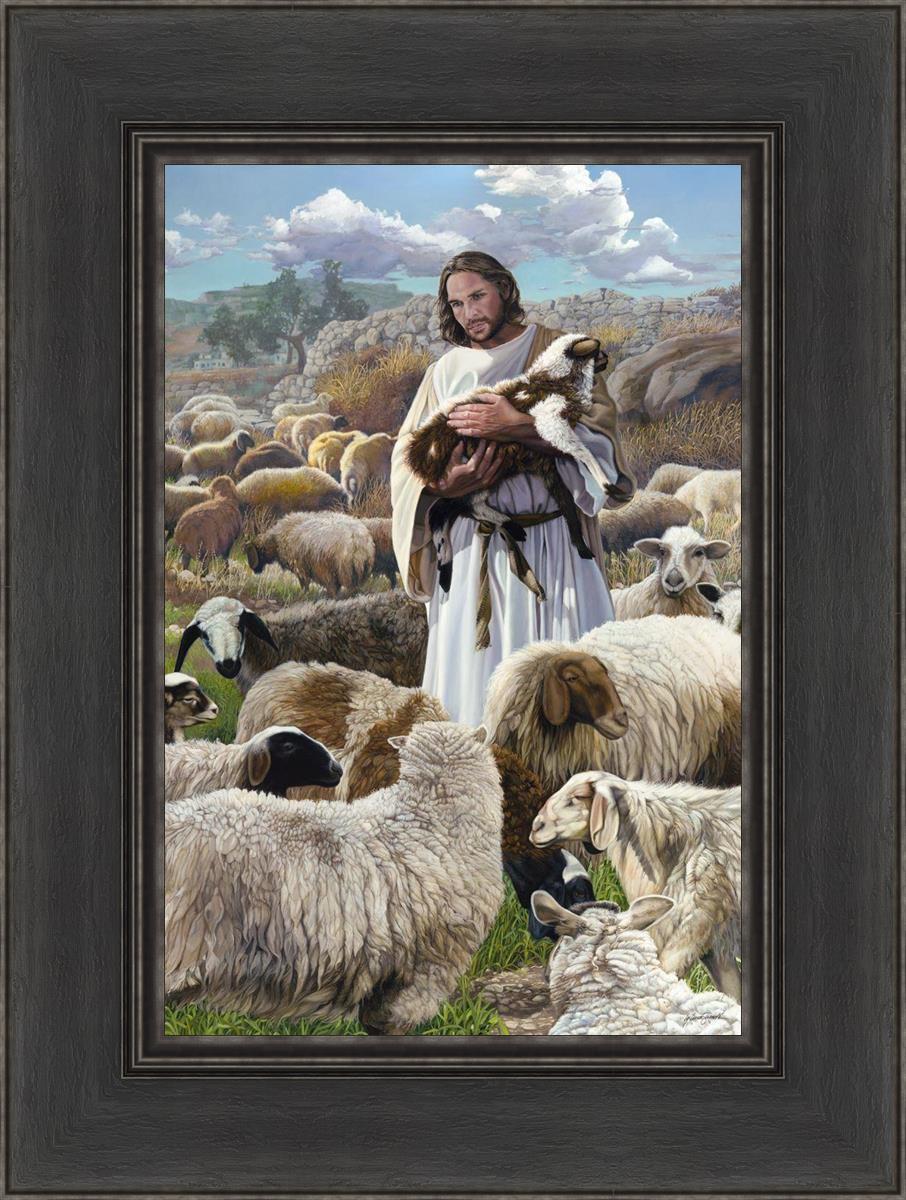 Finding The One By Liz Lemon Swindle - Inspirational Christian Art Print for Home, Office & Gift Giving - Perfect for Weddings, Anniversaries & Spiritual Decor