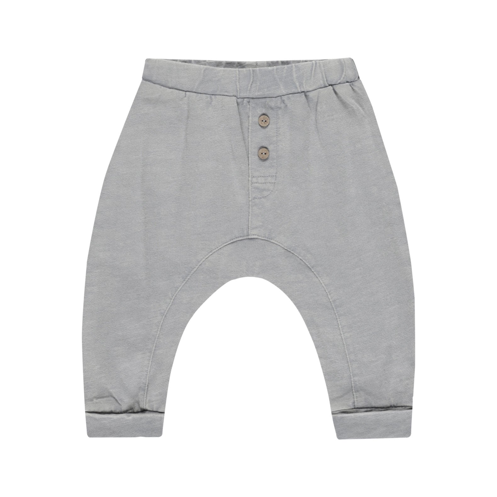 Baby Cru Pants for Toddlers - Dusty Blue Soft Cotton Comfortable Playwear | Final Sale | Perfect for Daycare, Playdates & Outdoor Adventures