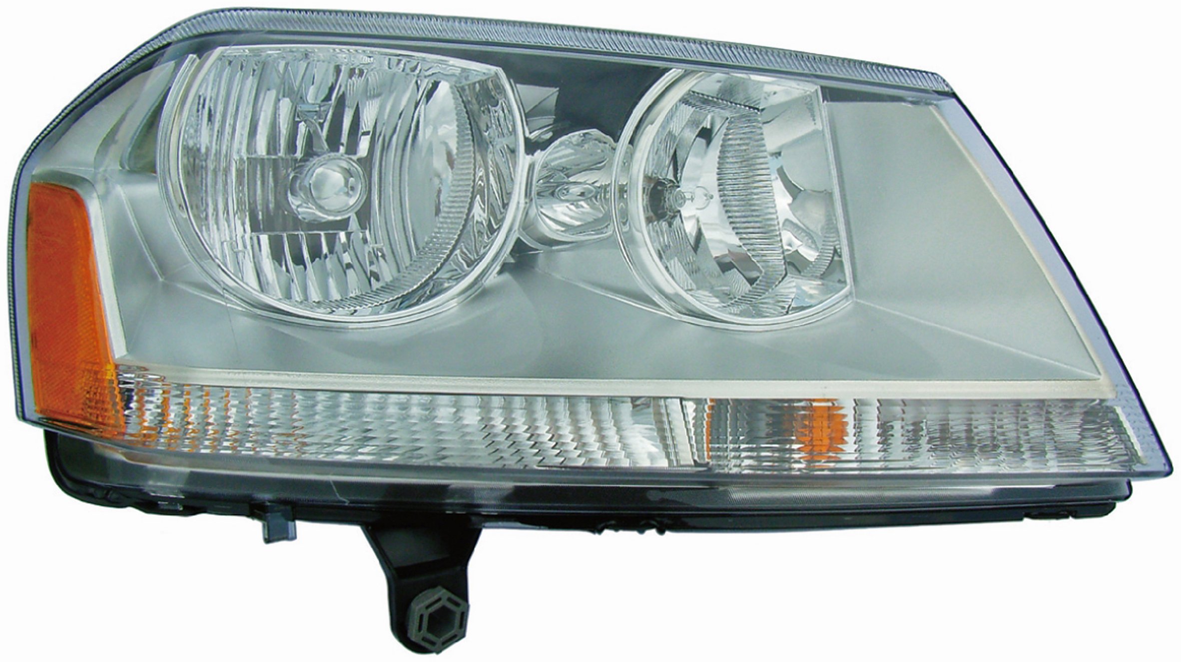 Dorman 1592213 Passenger Side Headlight Assembly Compatible with Dodge Charger, Challenger & Durango - Replacement for Foggy or Broken Headlights (2006-2023 Models) - Perfect for Night Driving & Enhanced Visibility