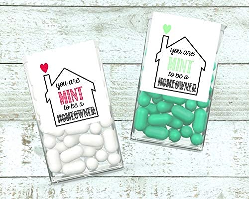 Personalized Tic Tac Stickers - 12 Real Estate Marketing Labels for Home Buyers