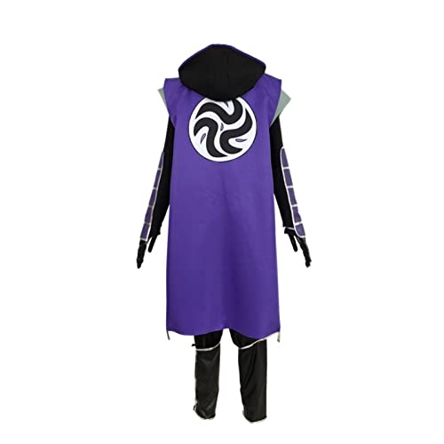 Anime Scissor Seven Killer Seven Cosplay Hoodie - Pullover Hooded Sweatshirt for Halloween & Comic Con Costumes | Adult Anime Outfit for Fans & Collectors