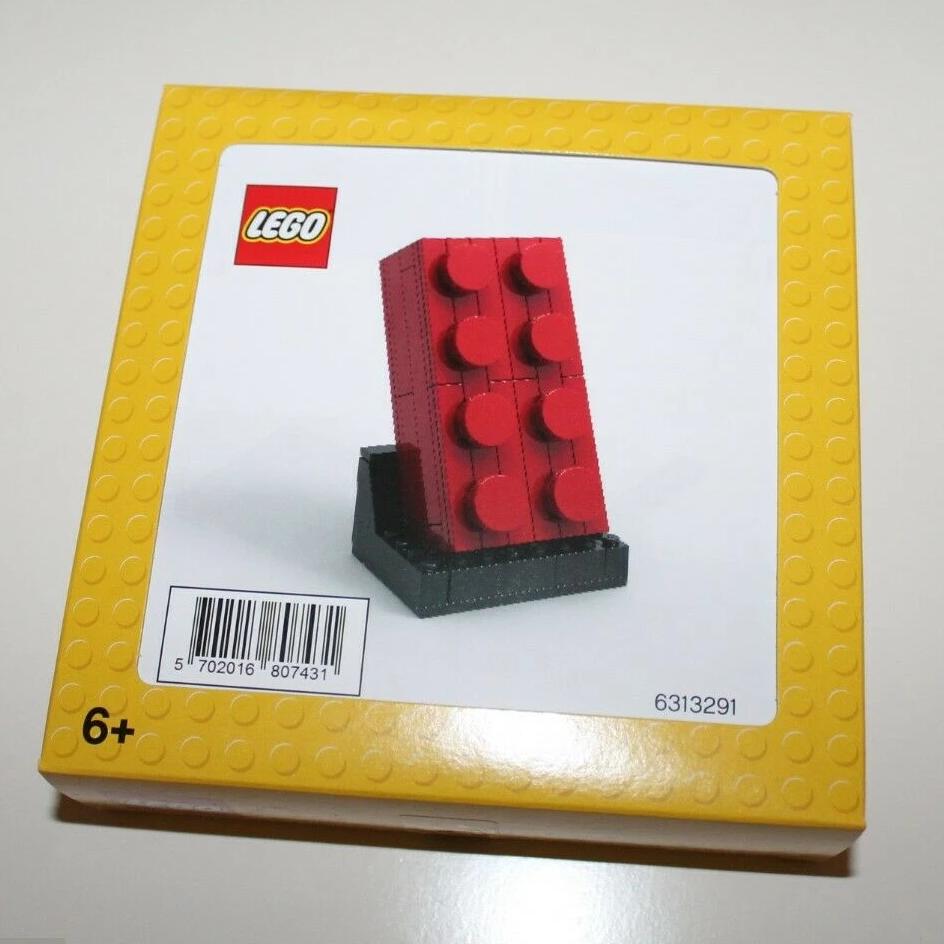 Lego 5006085 Buildable 2x4 Red Brick - Classic Building Block for Creative Play, DIY Projects & Home Decor