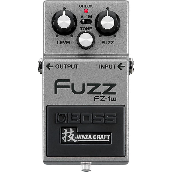 Boss FZ-1W Fuzz Pedal for Electric Guitar - Vintage-Style Distortion Effects for Rock, Blues & Metal Guitarists - Perfect for Stage & Studio Use
