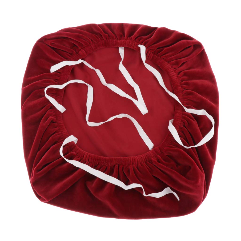 LOVIVER Stretch Dining Chair Slipcovers - Washable & Removable Kitchen Parson Chair Protector Cover for Hotel, Restaurant, Wedding Party (Wine Red) - Perfect for Home Dining, Events & Commercial Use