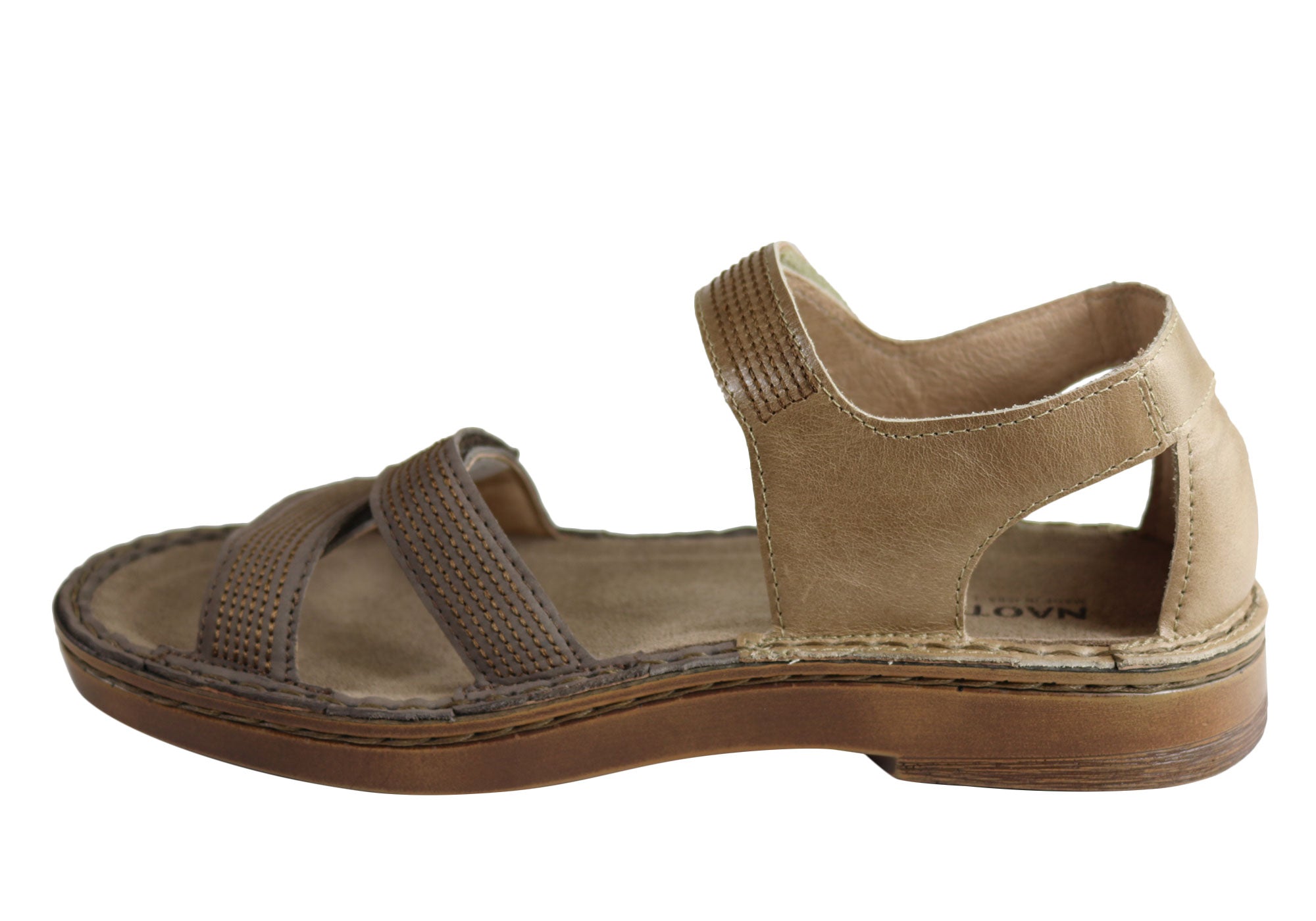 Naot Amarante Women's Leather Wide Fit Orthotic Friendly Sandals - Comfortable Supportive Summer Walking Shoes for Travel, Beach & Casual Outings