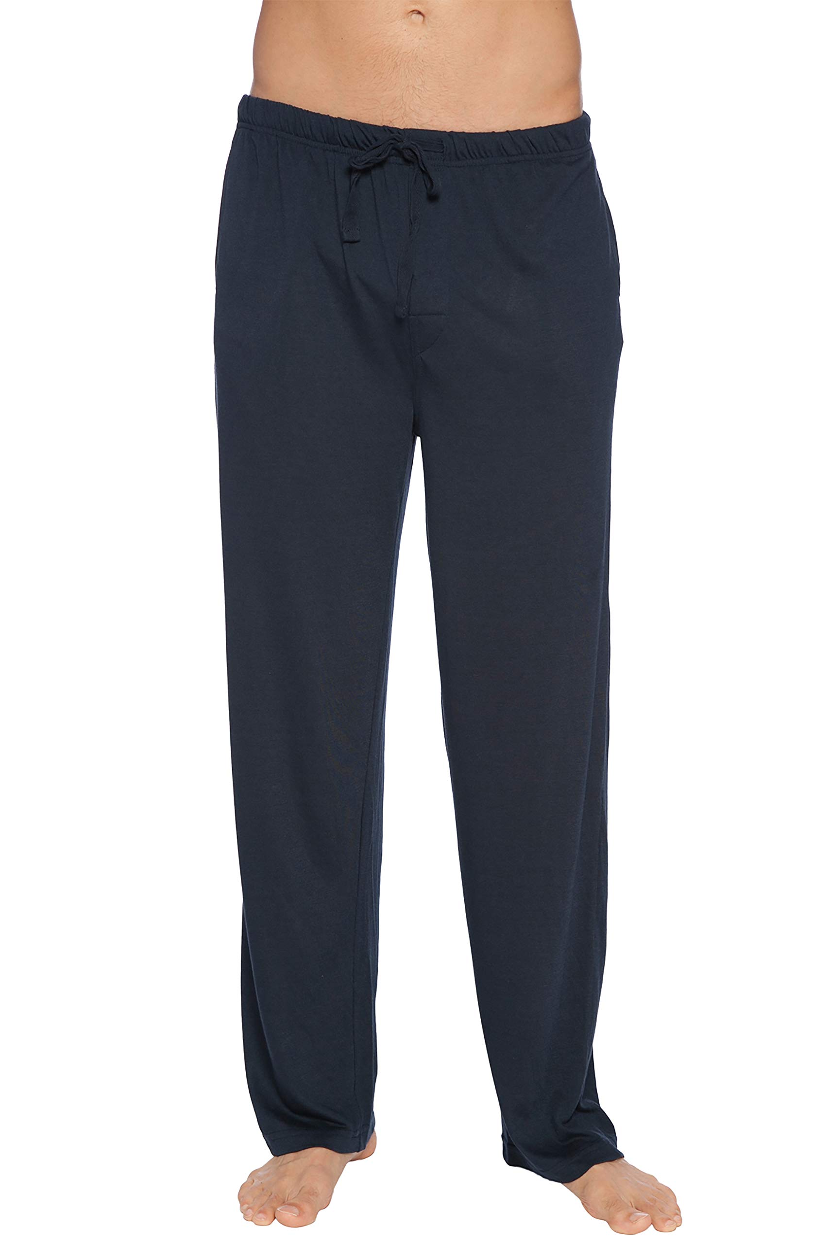 Intimo Men's Soft Knit Pants - Comfortable Lounge Pants for Relaxing at Home, Sleepwear & Casual Wear