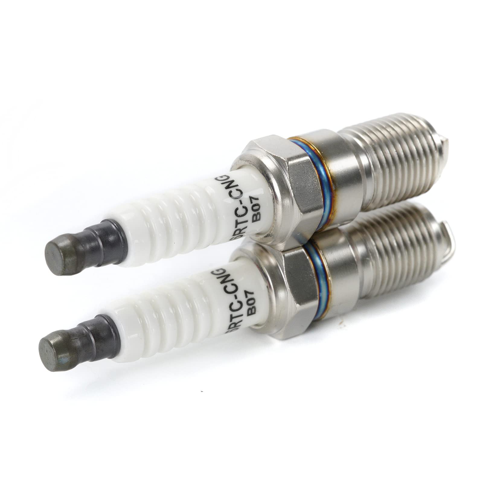 6Pcs MOCA 2238 Spark Plugs - Compatible with Ford Aerostar/Ranger (77-07), GMC C3500/C2500 (98-00, 03-14), Mercury Sable/Topaz (09-11), Chevrolet Silverado 1500 HD (91-17) - 1.6L to 6.2L Engine - High Performance Ignition for Smooth Acceleration & Fuel Efficiency