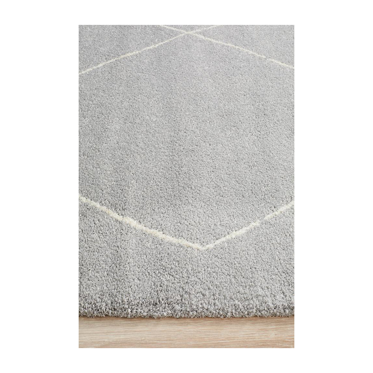 Broadway 931 Silver Area Rug - Soft Plush Shag Carpet for Living Room, Bedroom, or Office Decor