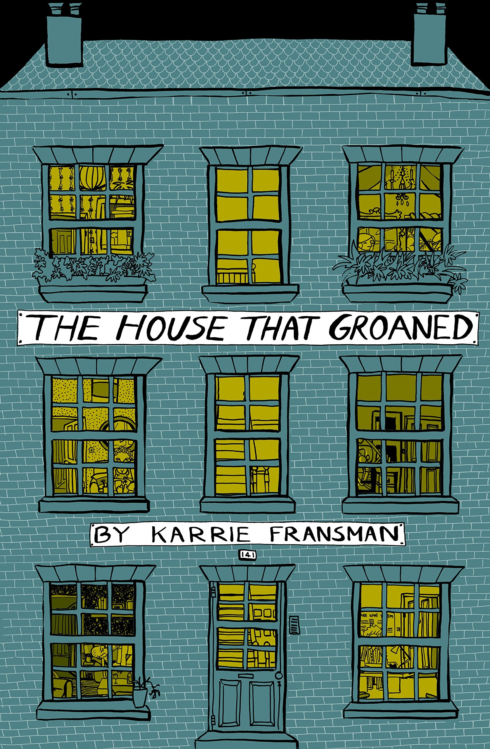 The Haunted House That Groaned - Spooky Halloween Decoration for Home & Yard Scare Props