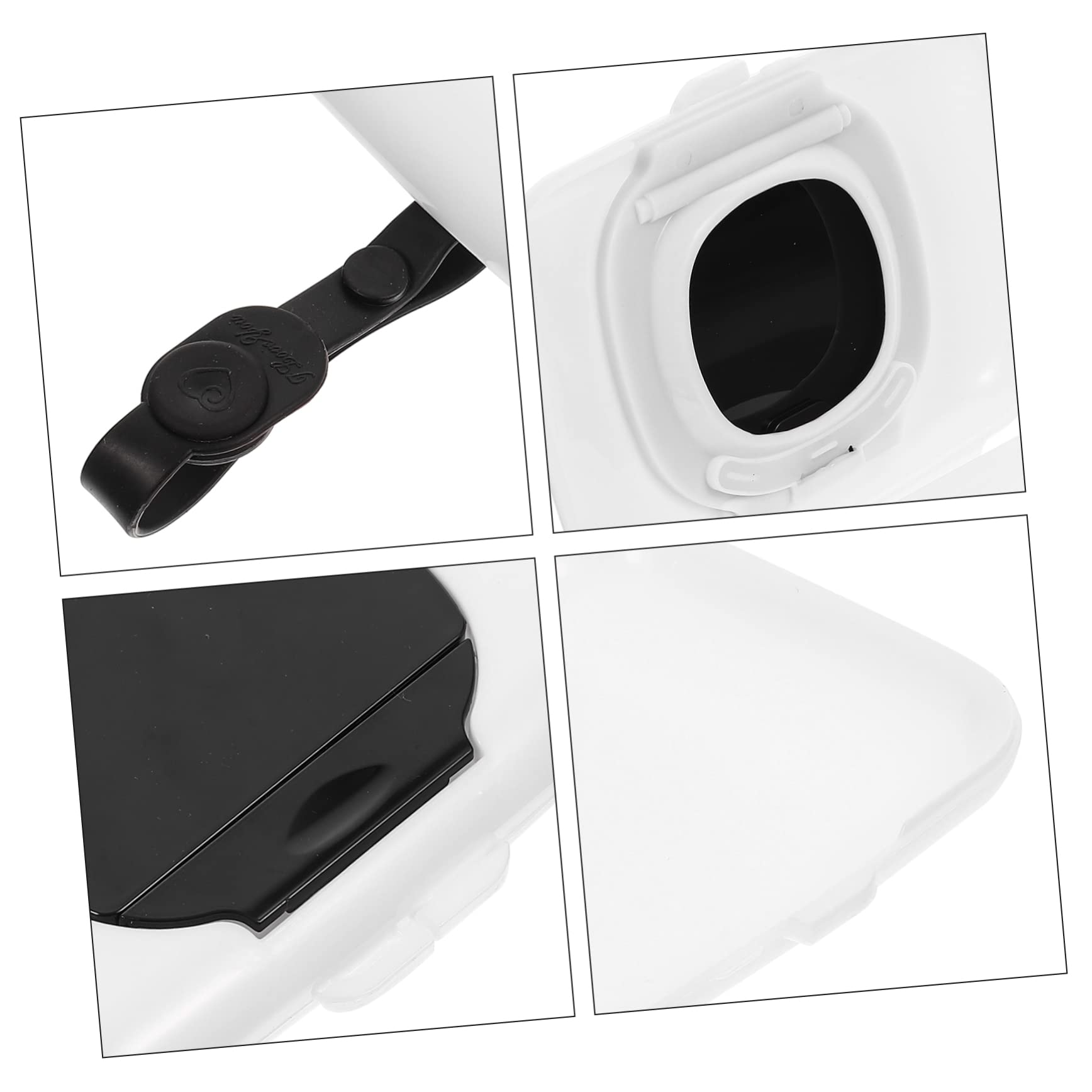Portable Wipes Dispenser Box - Outdoor Tissue Container for Baby Wipes, Travel, Camping & Car Use - Compact & Leak-Proof Wipe Holder for On-the-Go Convenience