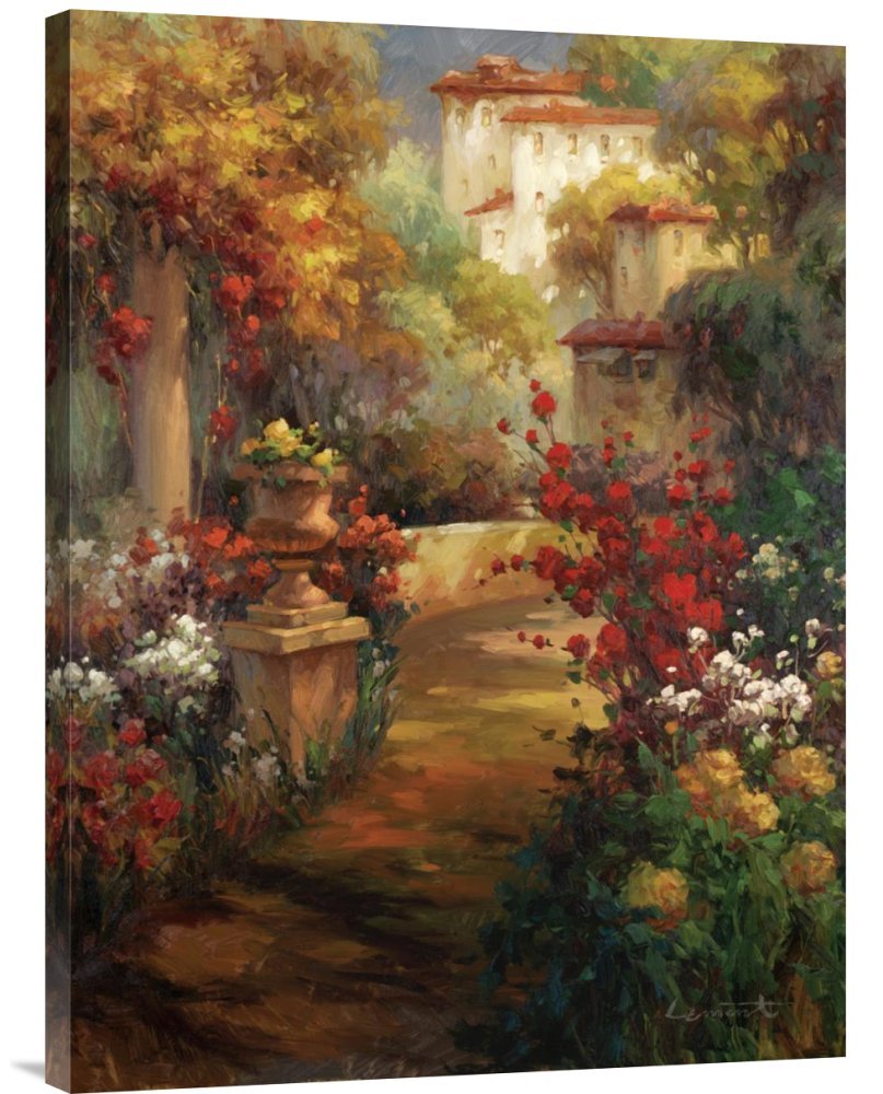 Budget Axiano Manera Casa Gallery Wrap Giclee Canvas Print Wall Art - Handmade Home Decor for Living Room, Bedroom & Office | Ready to Hang Framed Painting
