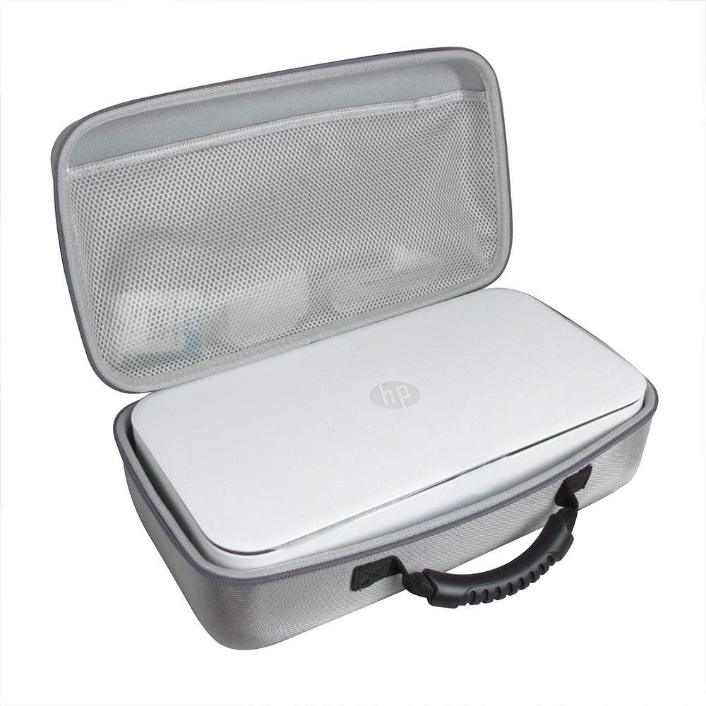 ANLEO Hard Travel Case for HP OfficeJet 250/Tango/Tango Terra/Tango X Smart Home Printer - Durable Protective Cover for 2RY54A/3DP64A Models (Grey) - Perfect for Business Trips, Home Office & On-the-Go Printing Needs