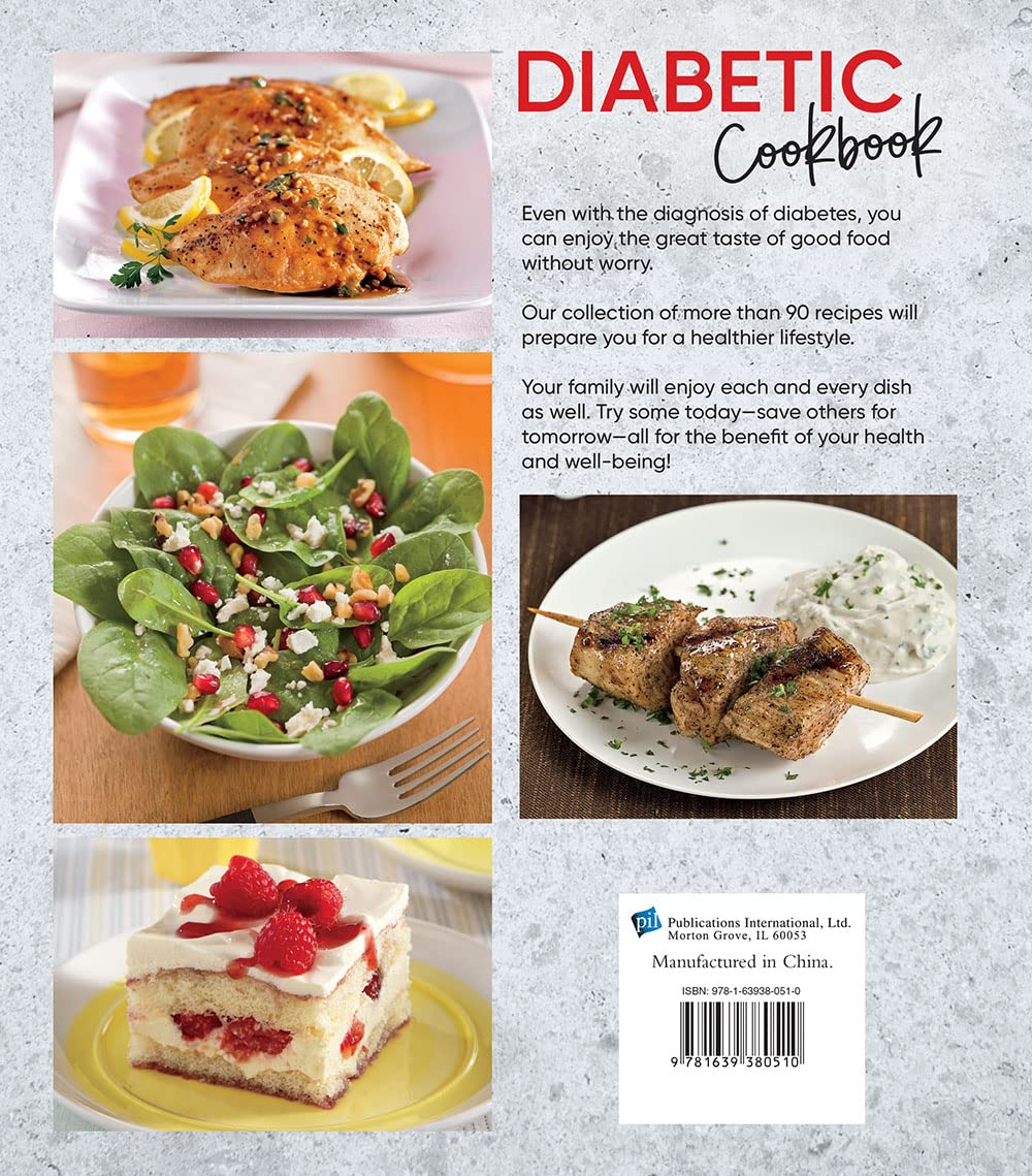 Diabetic Cookbook: Healthy & Delicious Recipes for Managing Blood Sugar - Perfect for Meal Planning & Diabetes-Friendly Diets
