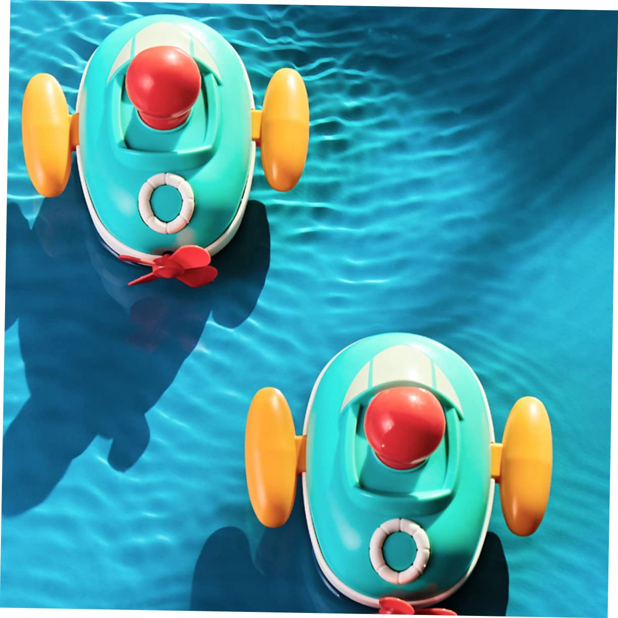 DRESSOOS Wind-Up Bath Toys for Kids - Fun Spring-Powered Bathtub & Pool Toys - Educational Plastic Water Play Toys for Toddlers - Perfect for Bath Time, Sensory Play & Learning Activities