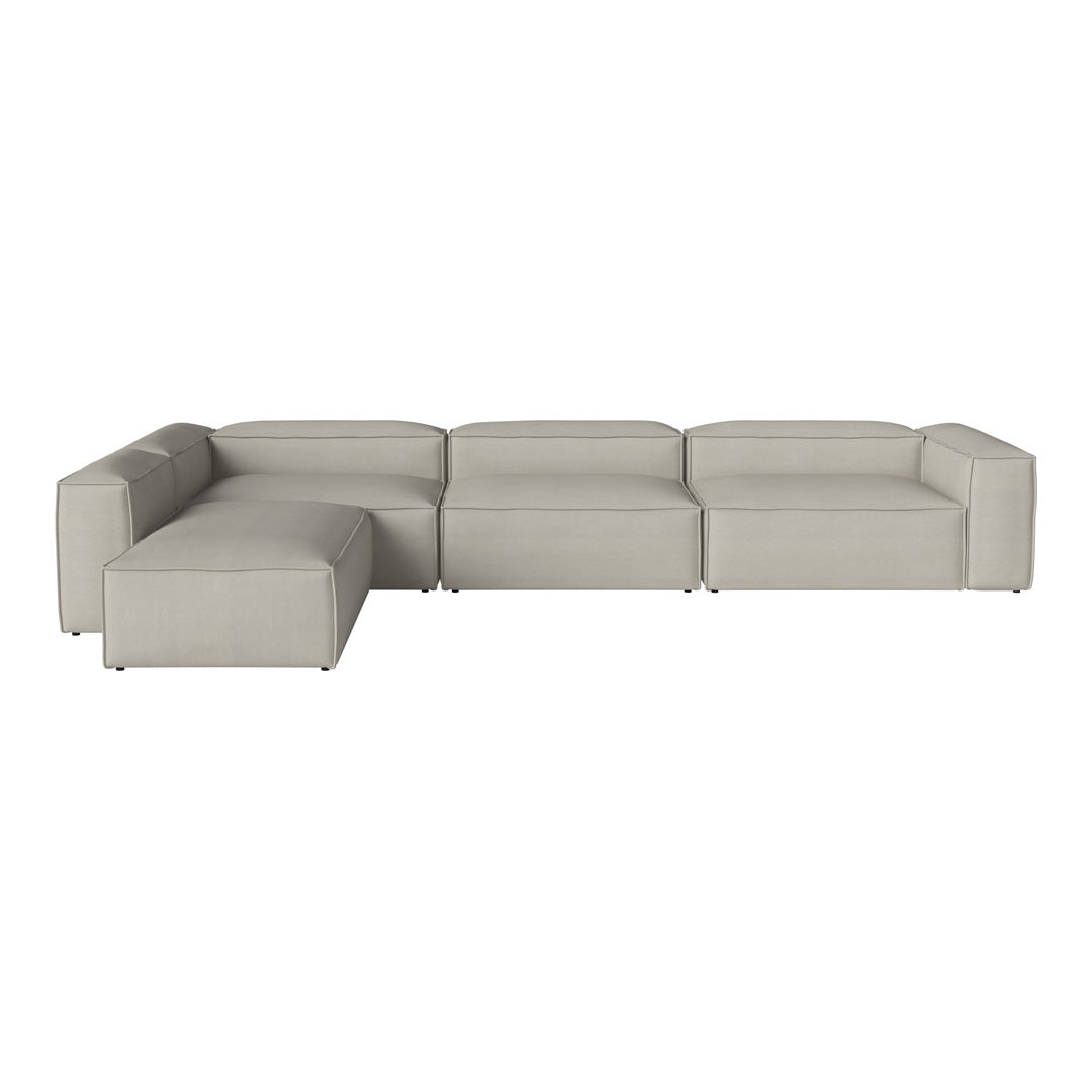 Cosima Corner Sofa with Open End - Modern L-Shaped Sectional Couch for Living Room, Lounge & Home Theater